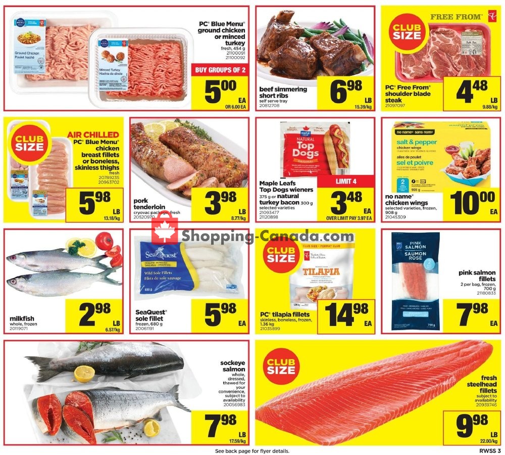 Real Canadian Superstore flyer from Friday September 13, 2019 to Thursday September 19, 2019 - page 3