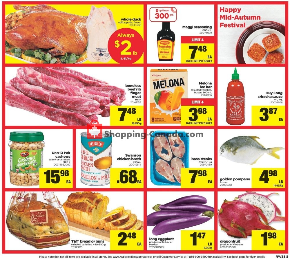 Real Canadian Superstore flyer from Friday September 13, 2019 to Thursday September 19, 2019 - page 5