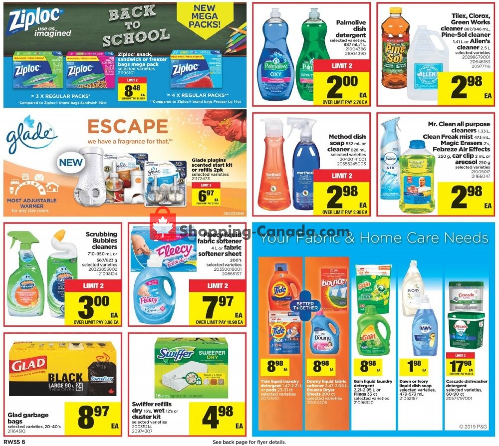 Real Canadian Superstore flyer from Friday September 13, 2019 to Thursday September 19, 2019 - page 6