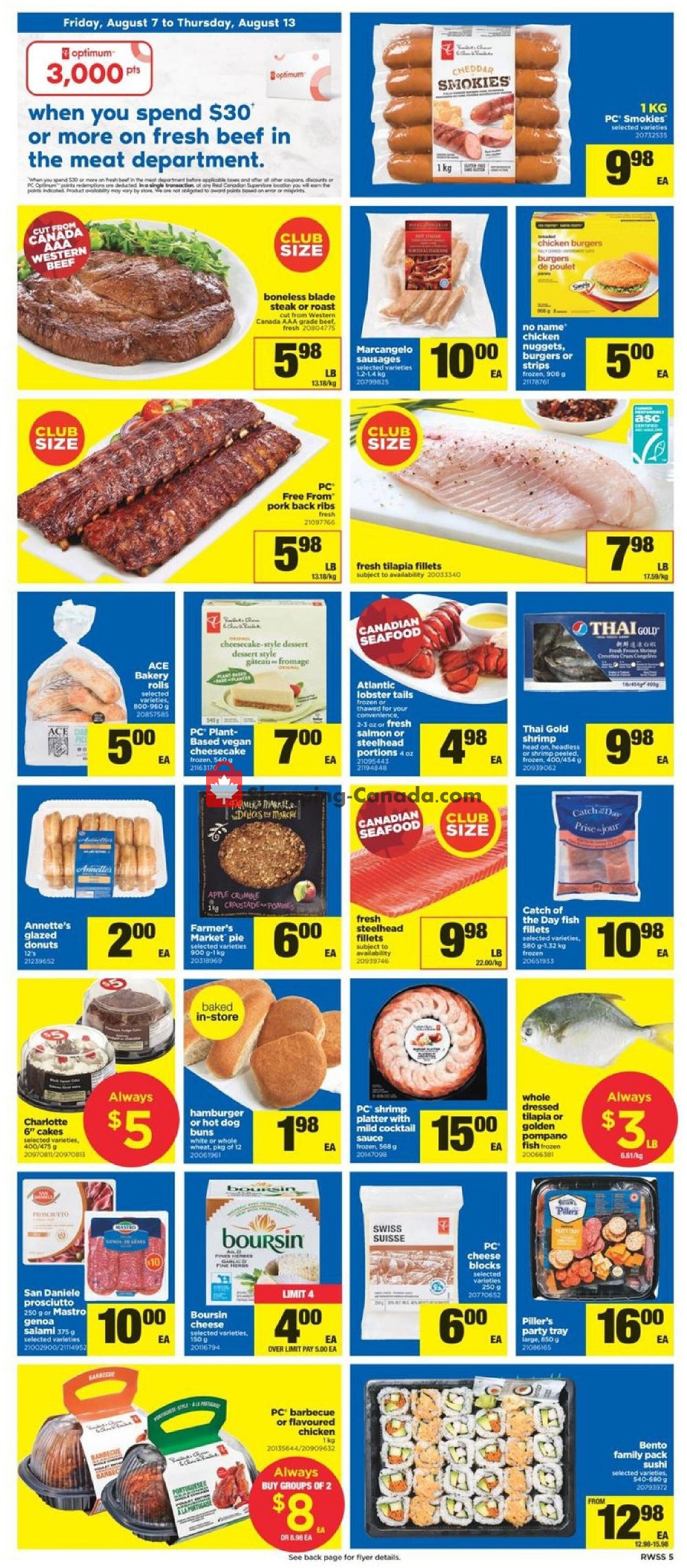 Real Canadian Superstore flyer from Friday August 7, 2020 to Thursday August 13, 2020 - page 5