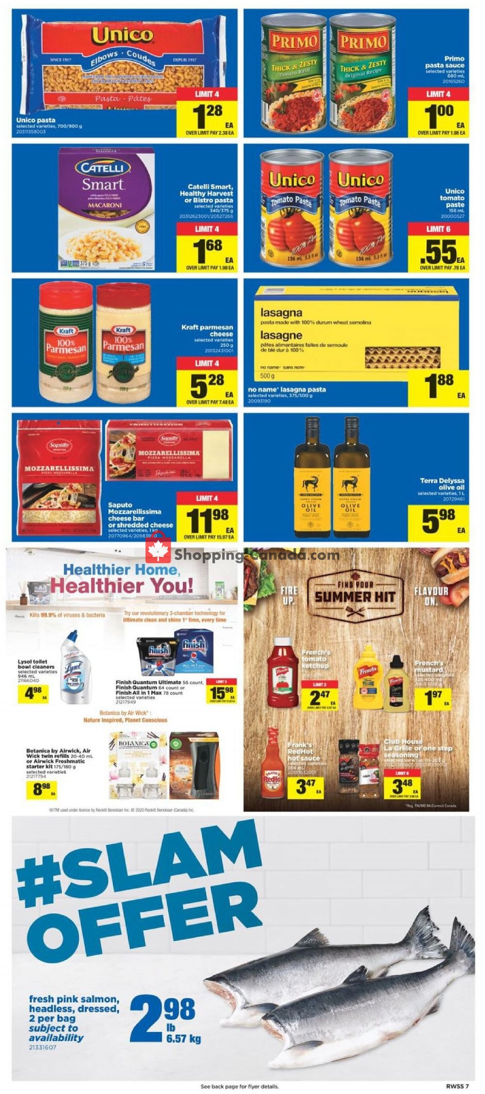 Real Canadian Superstore flyer from Friday August 7, 2020 to Thursday August 13, 2020 - page 7
