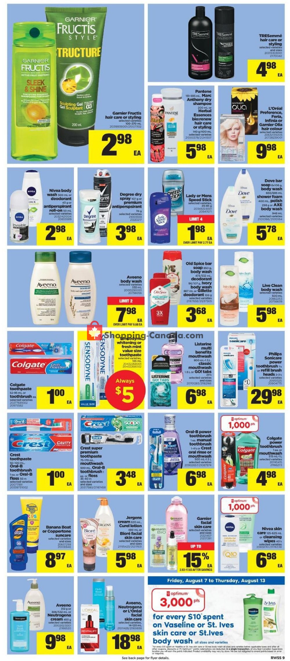 Real Canadian Superstore flyer from Friday August 7, 2020 to Thursday August 13, 2020 - page 9