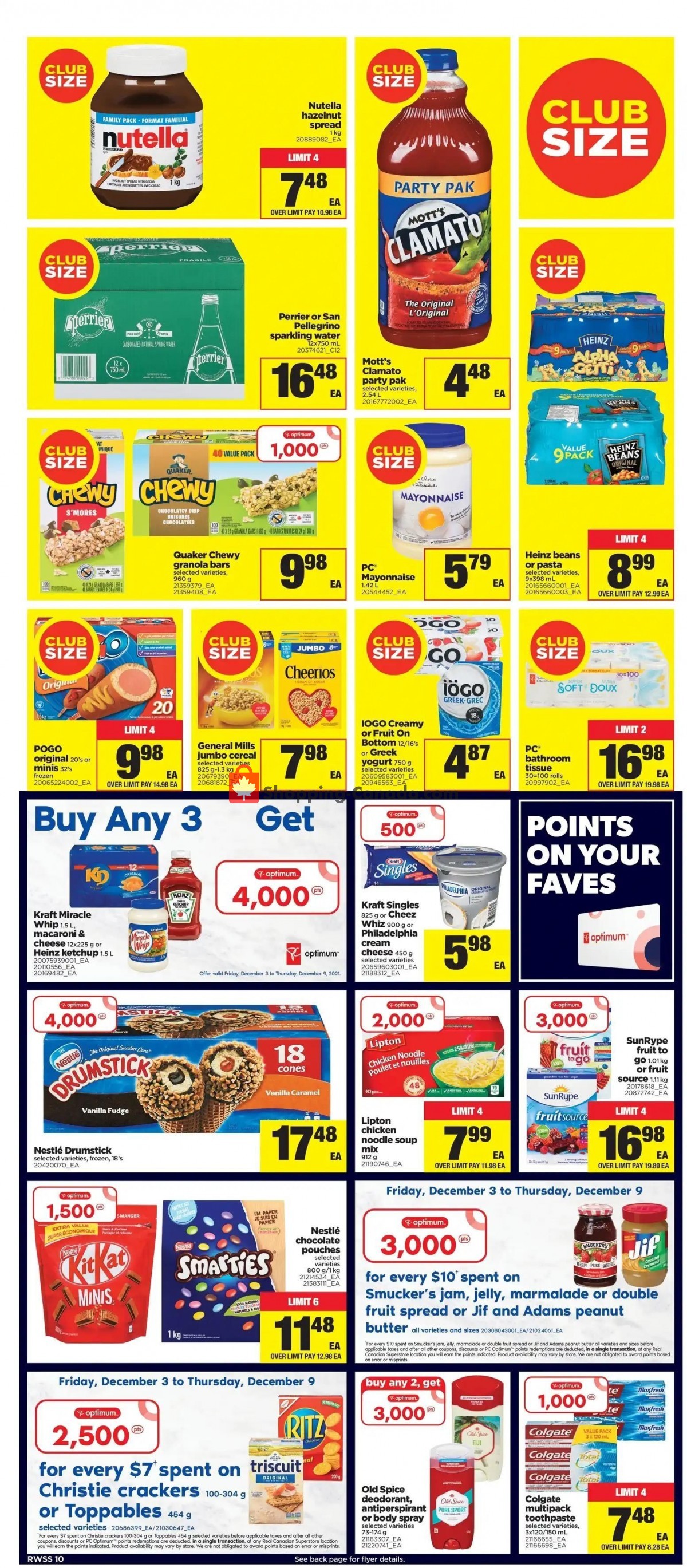 Real Canadian Superstore flyer from Friday December 3, 2021 to Thursday December 9, 2021 - page 12