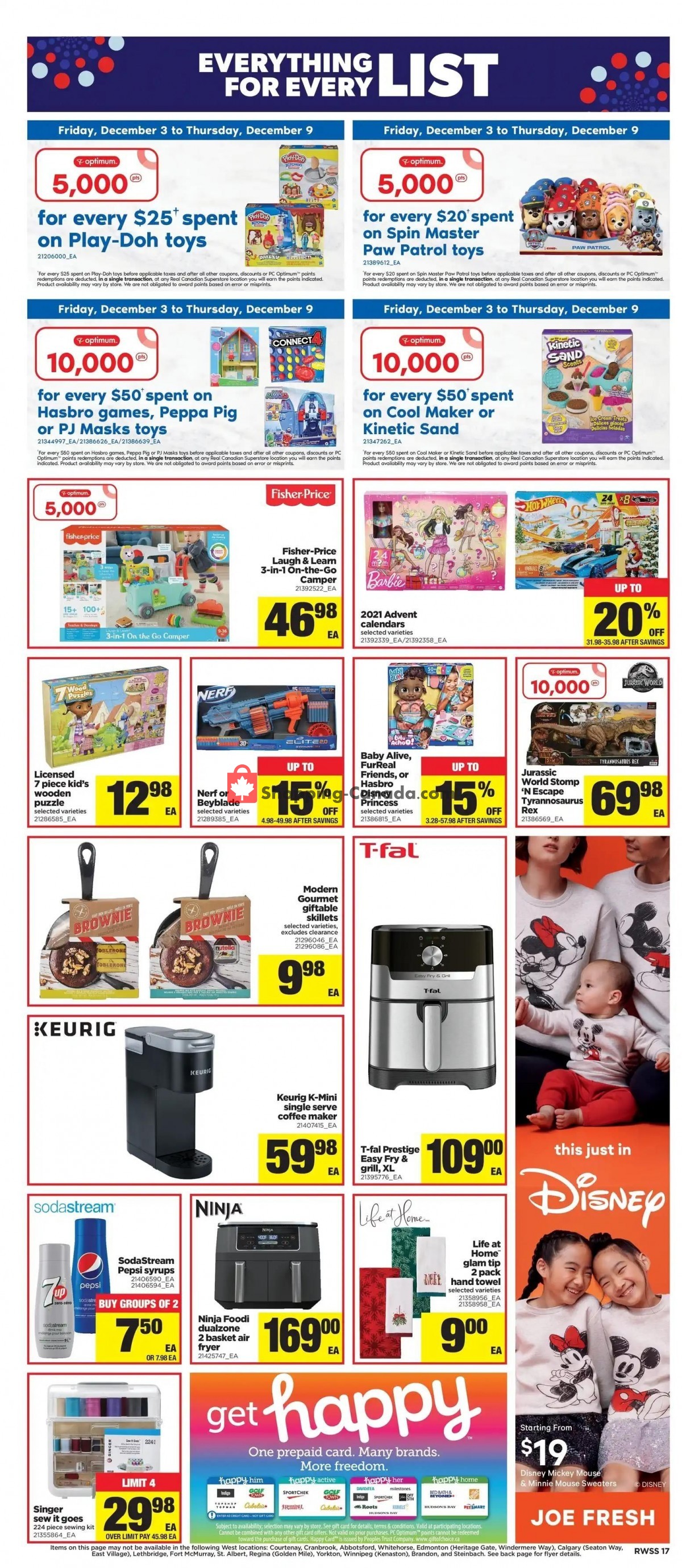Real Canadian Superstore flyer from Friday December 3, 2021 to Thursday December 9, 2021 - page 19