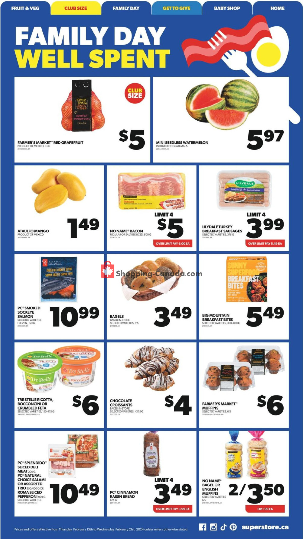 Real Canadian Superstore flyer from Thursday February 15, 2024 to Wednesday February 21, 2024 - page 10