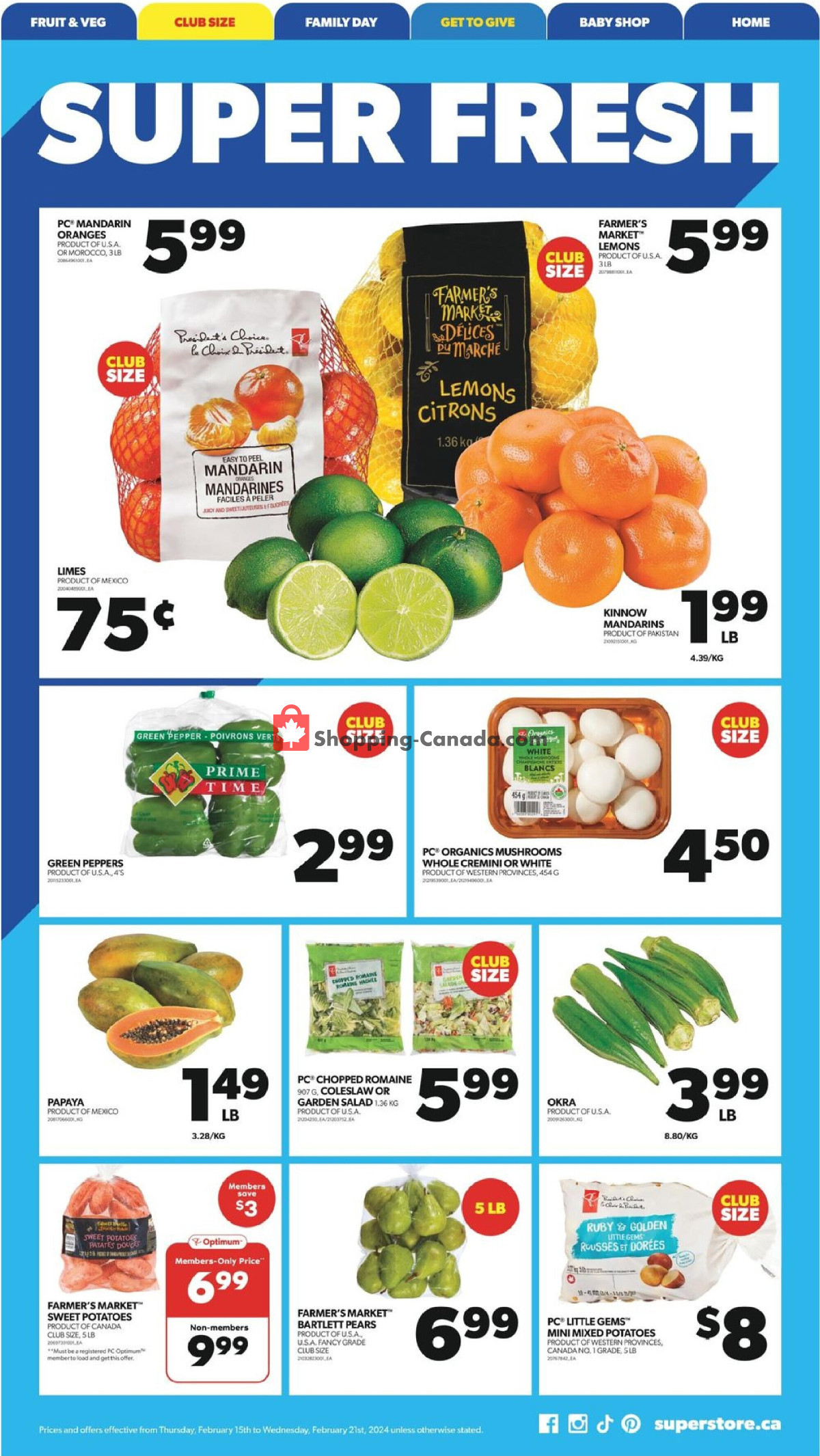 Real Canadian Superstore flyer from Thursday February 15, 2024 to Wednesday February 21, 2024 - page 4