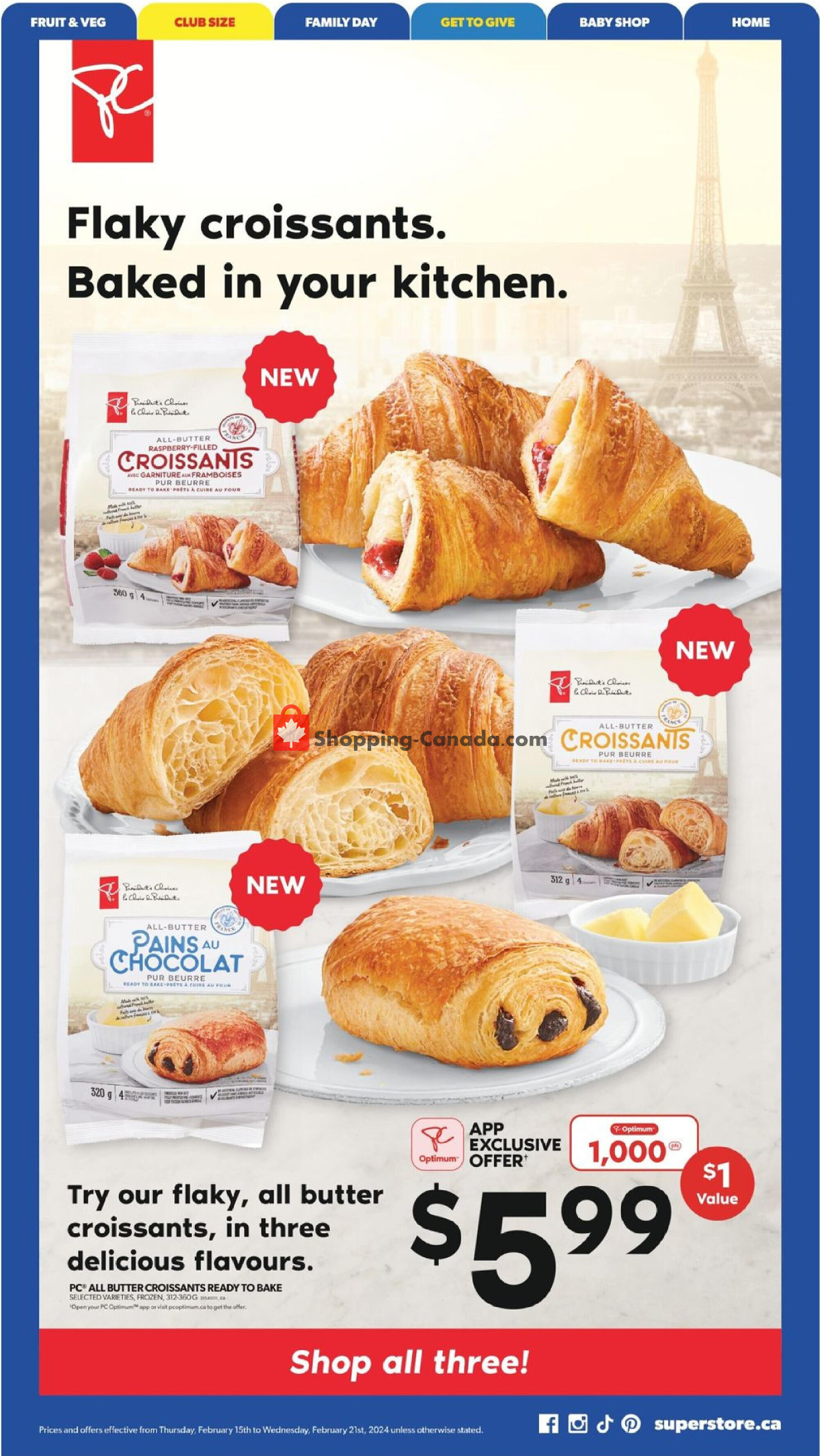 Real Canadian Superstore flyer from Thursday February 15, 2024 to Wednesday February 21, 2024 - page 7