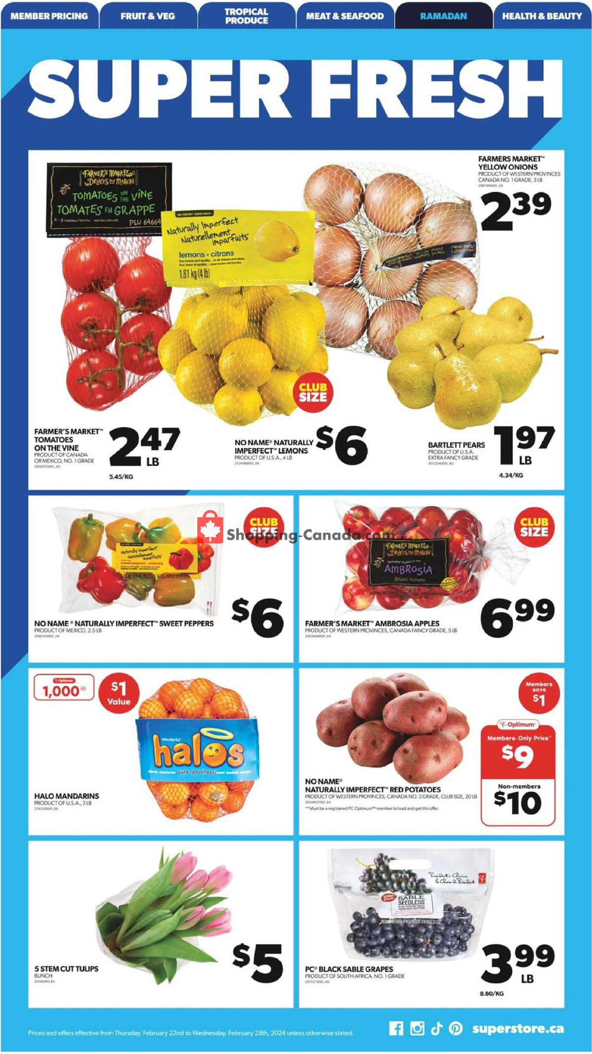 Real Canadian Superstore flyer from Thursday February 22, 2024 to Wednesday February 28, 2024 - page 11