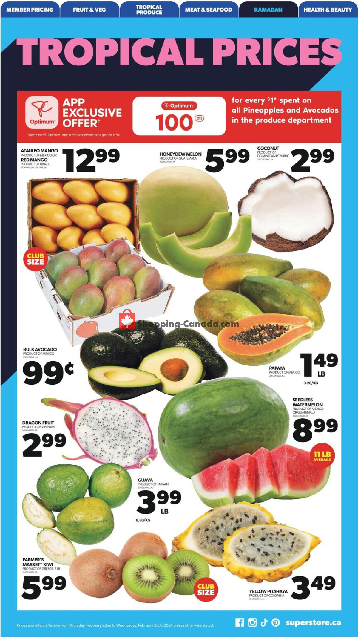 Real Canadian Superstore flyer from Thursday February 22, 2024 to Wednesday February 28, 2024 - page 12