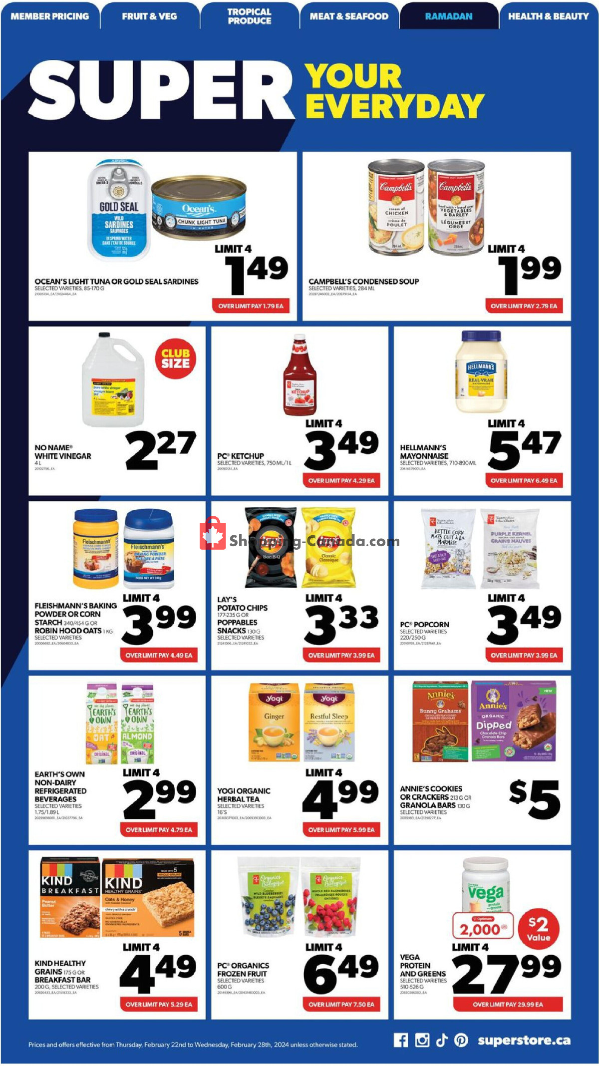 Real Canadian Superstore flyer from Thursday February 22, 2024 to Wednesday February 28, 2024 - page 16