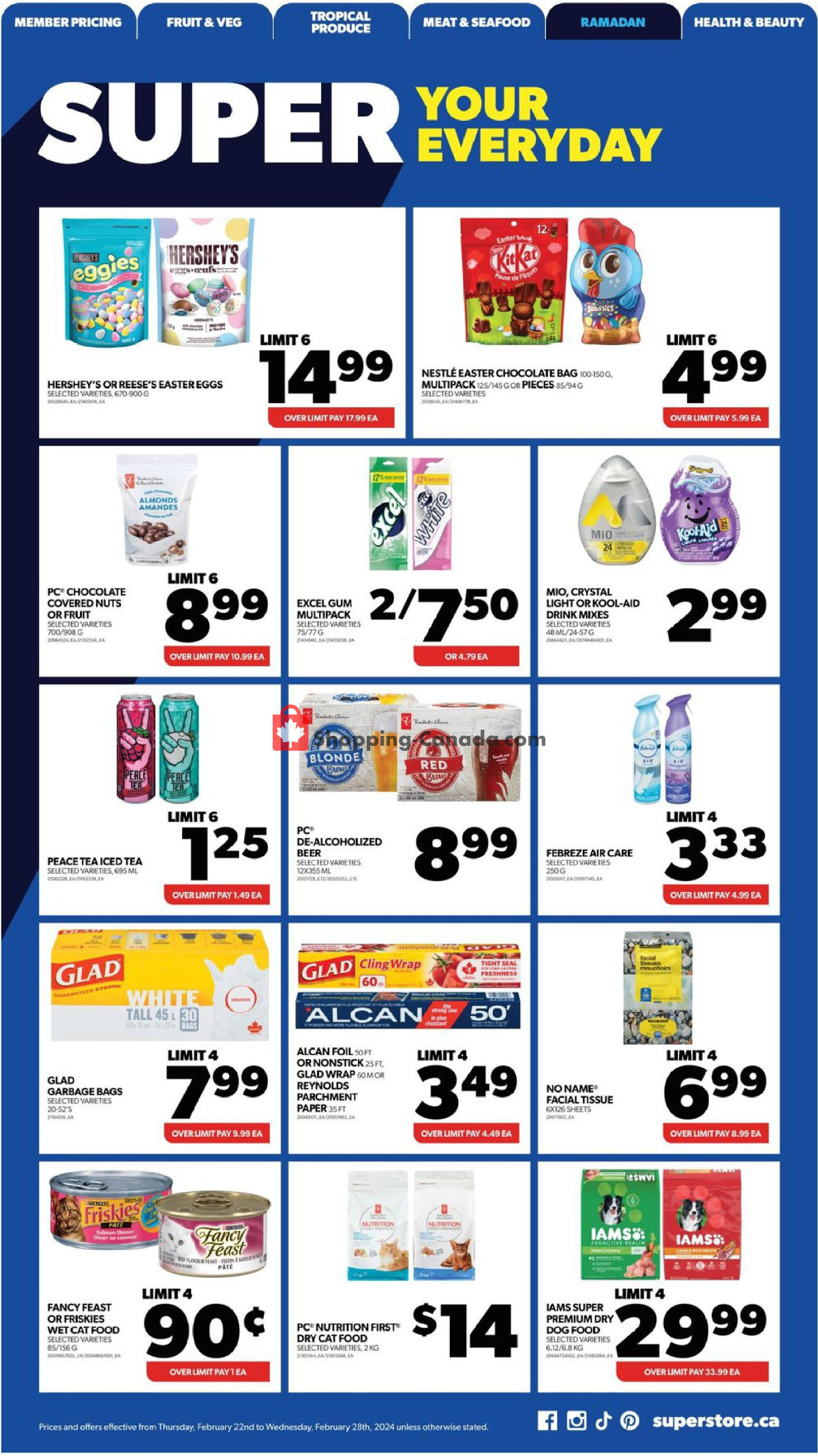 Real Canadian Superstore flyer from Thursday February 22, 2024 to Wednesday February 28, 2024 - page 17