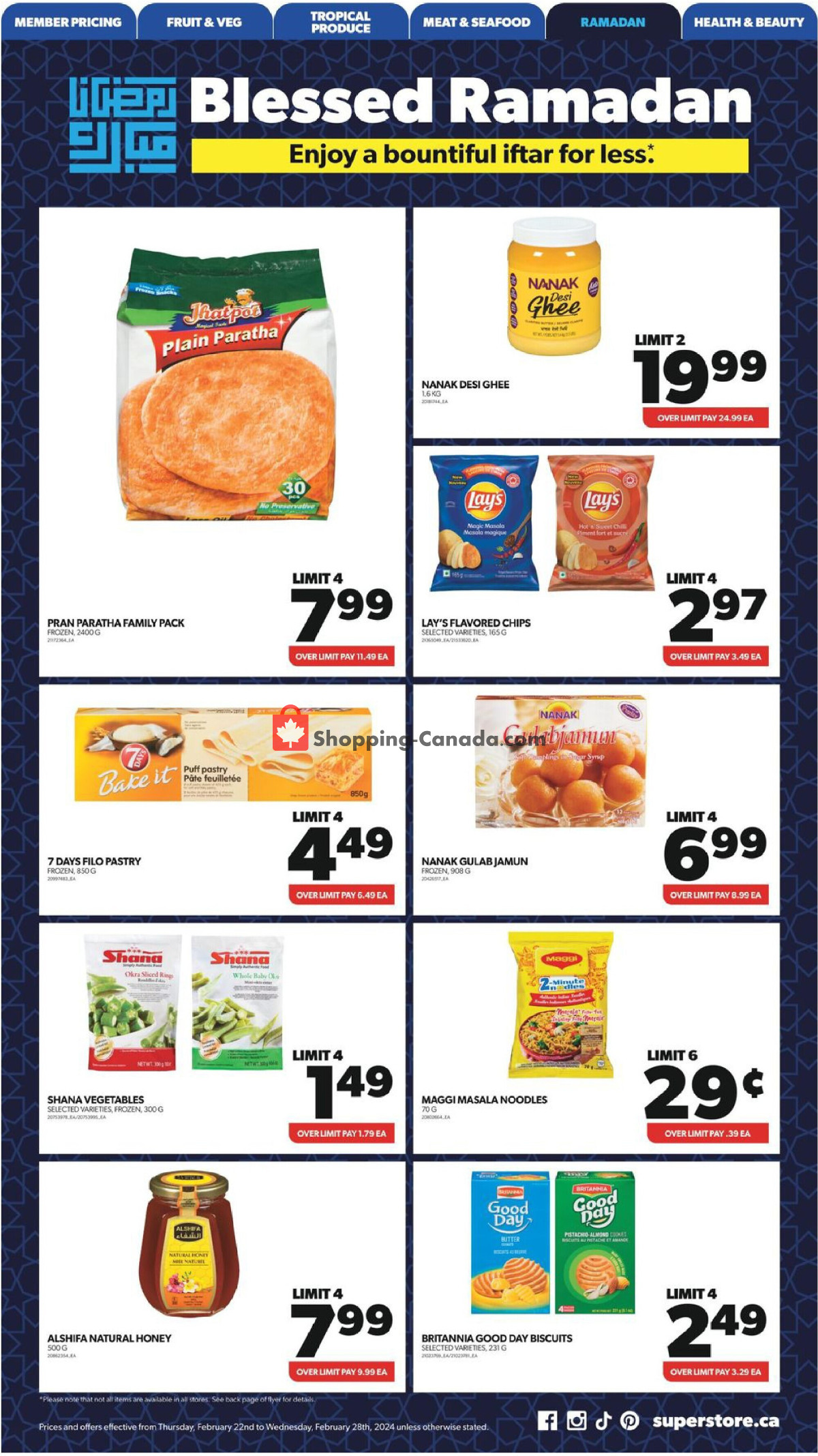 Real Canadian Superstore flyer from Thursday February 22, 2024 to Wednesday February 28, 2024 - page 19