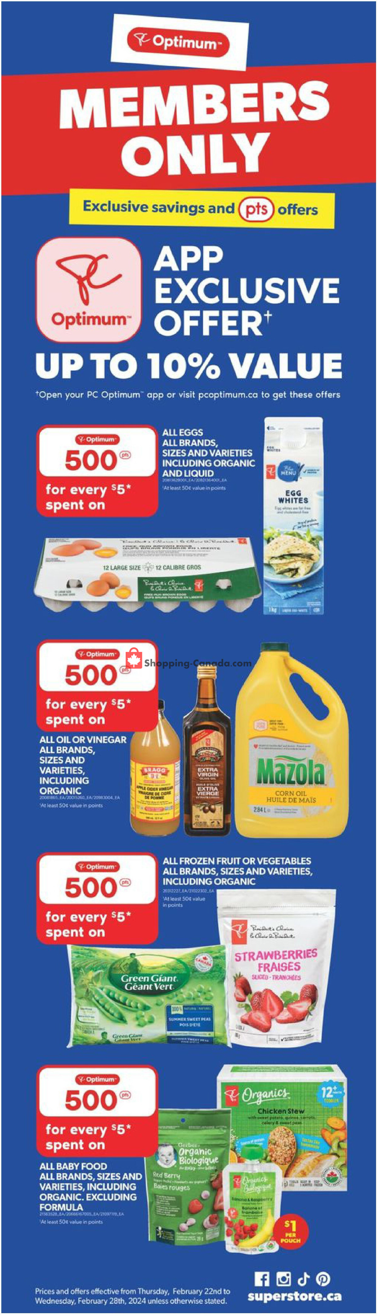 Real Canadian Superstore flyer from Thursday February 22, 2024 to Wednesday February 28, 2024 - page 2