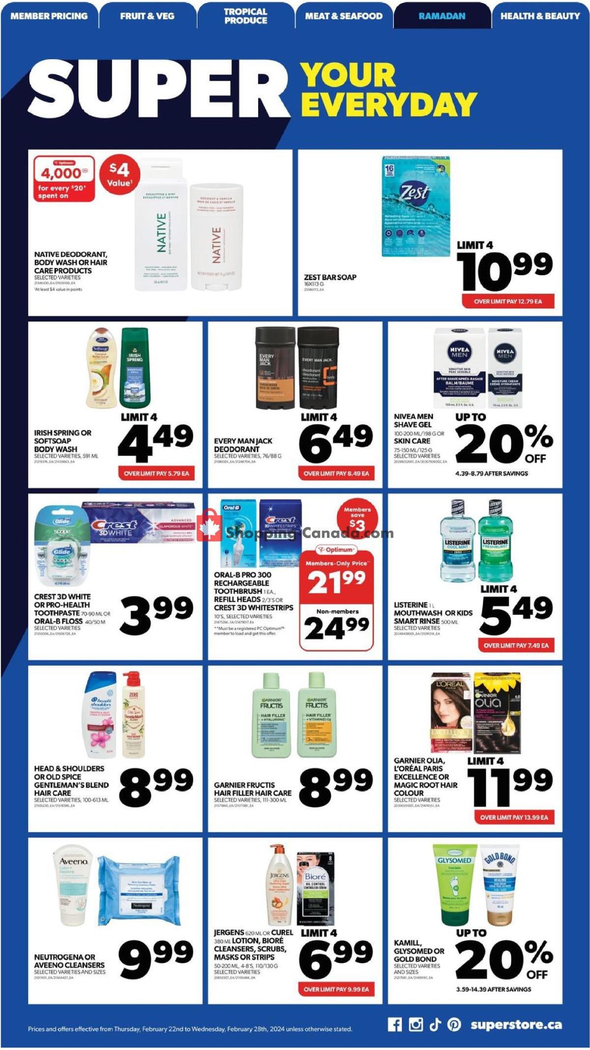Real Canadian Superstore flyer from Thursday February 22, 2024 to Wednesday February 28, 2024 - page 21