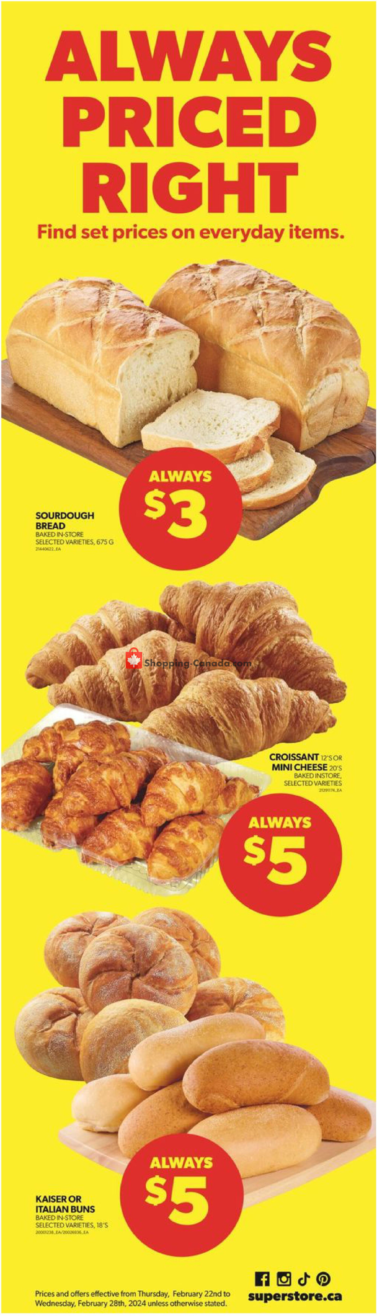 Real Canadian Superstore flyer from Thursday February 22, 2024 to Wednesday February 28, 2024 - page 4