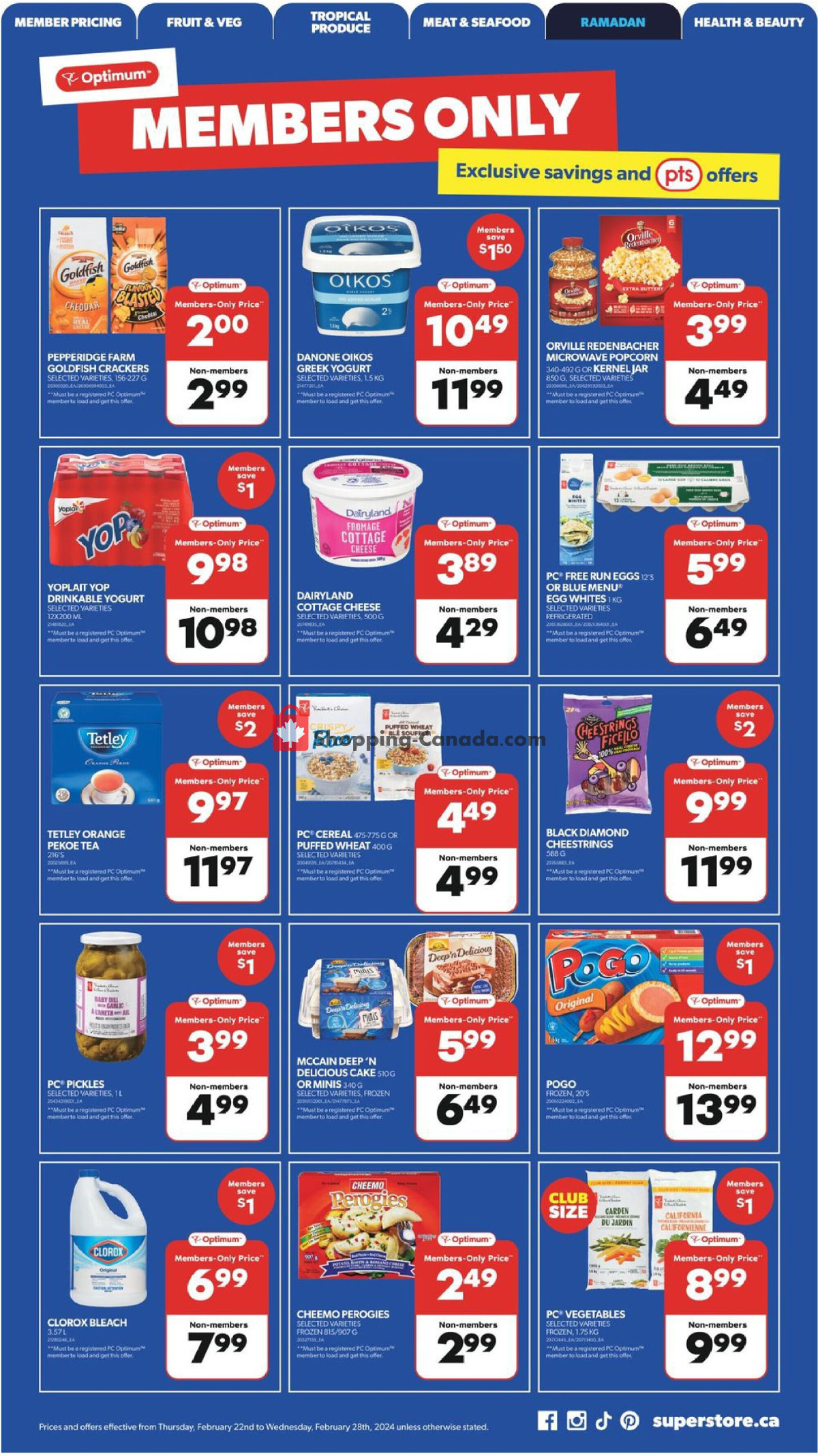 Real Canadian Superstore flyer from Thursday February 22, 2024 to Wednesday February 28, 2024 - page 6
