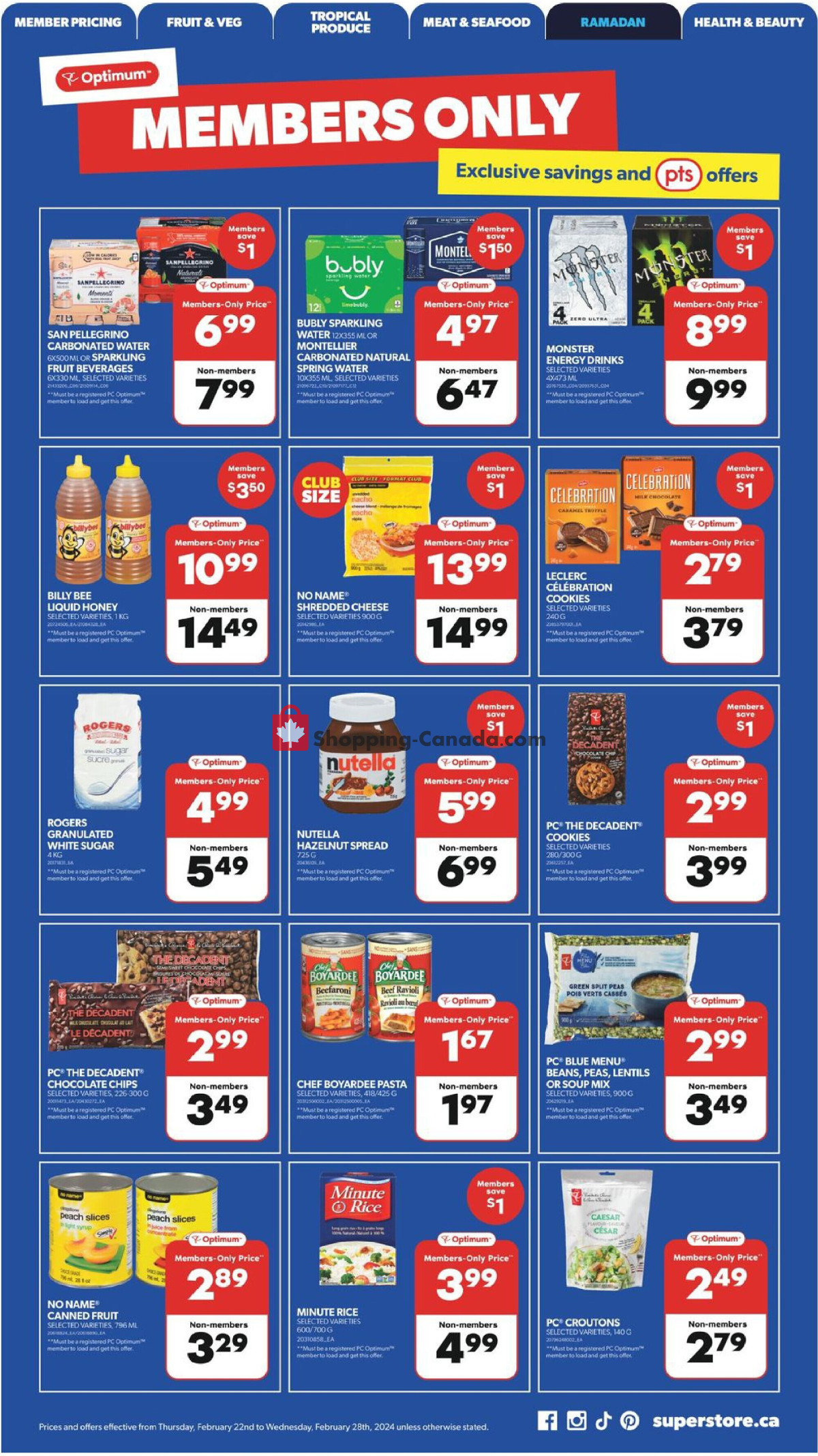 Real Canadian Superstore flyer from Thursday February 22, 2024 to Wednesday February 28, 2024 - page 7