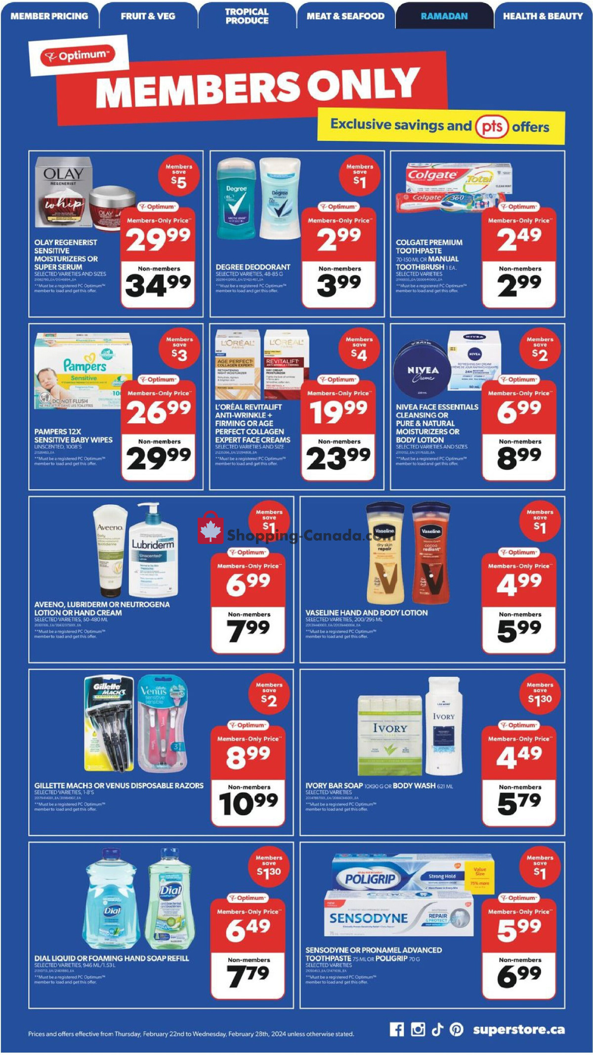 Real Canadian Superstore flyer from Thursday February 22, 2024 to Wednesday February 28, 2024 - page 9