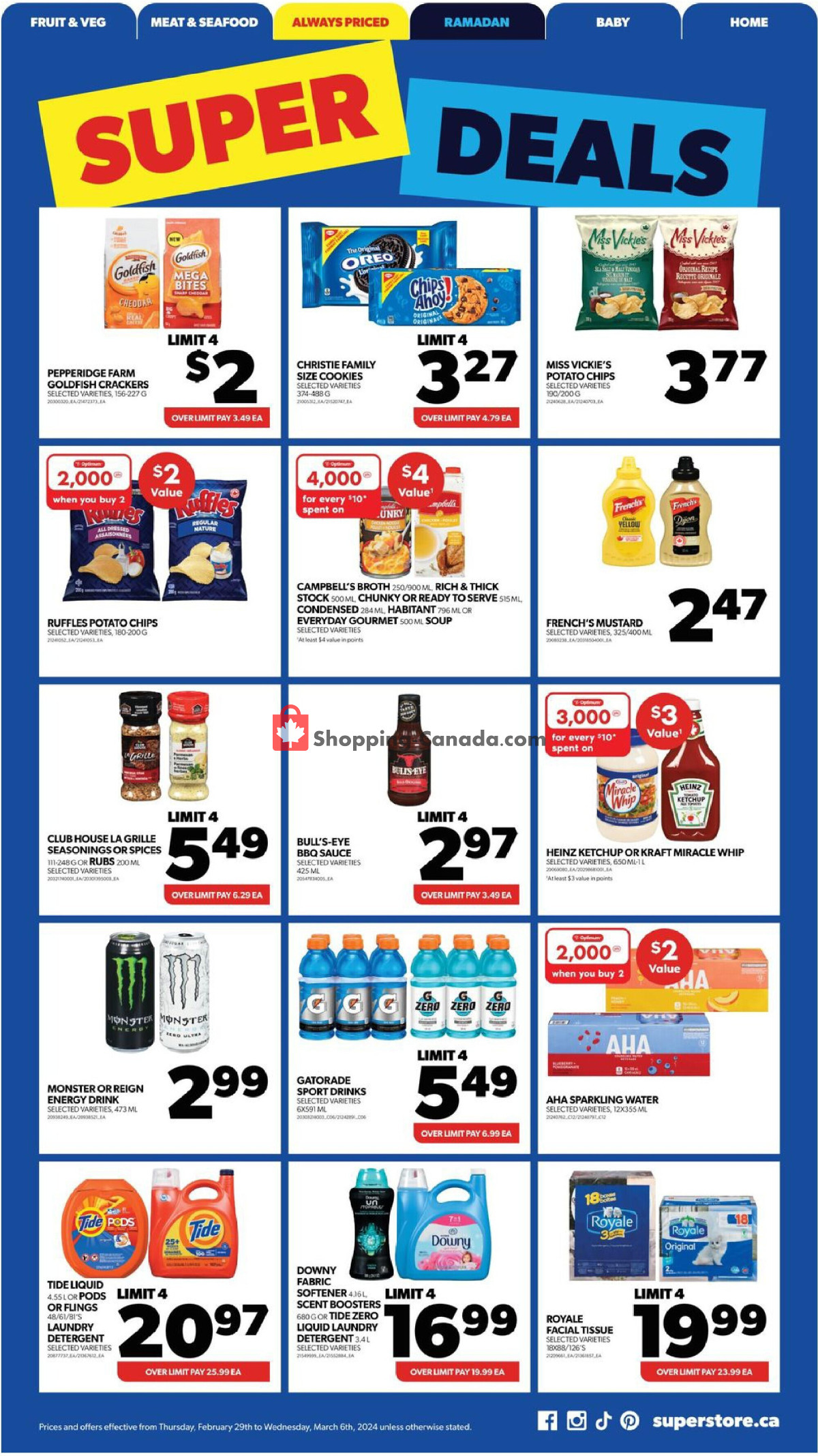 Real Canadian Superstore flyer from Thursday February 29, 2024 to Wednesday March 6, 2024 - page 14