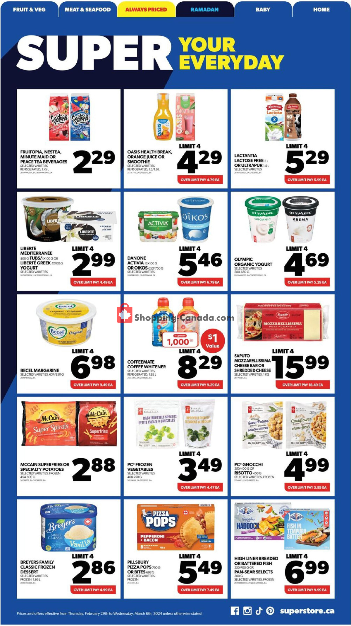Real Canadian Superstore flyer from Thursday February 29, 2024 to Wednesday March 6, 2024 - page 15