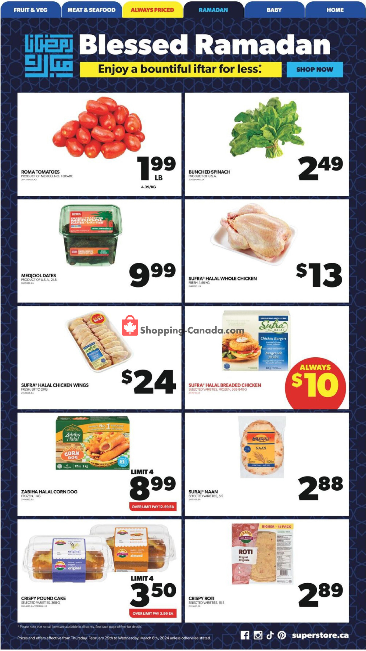 Real Canadian Superstore flyer from Thursday February 29, 2024 to Wednesday March 6, 2024 - page 19