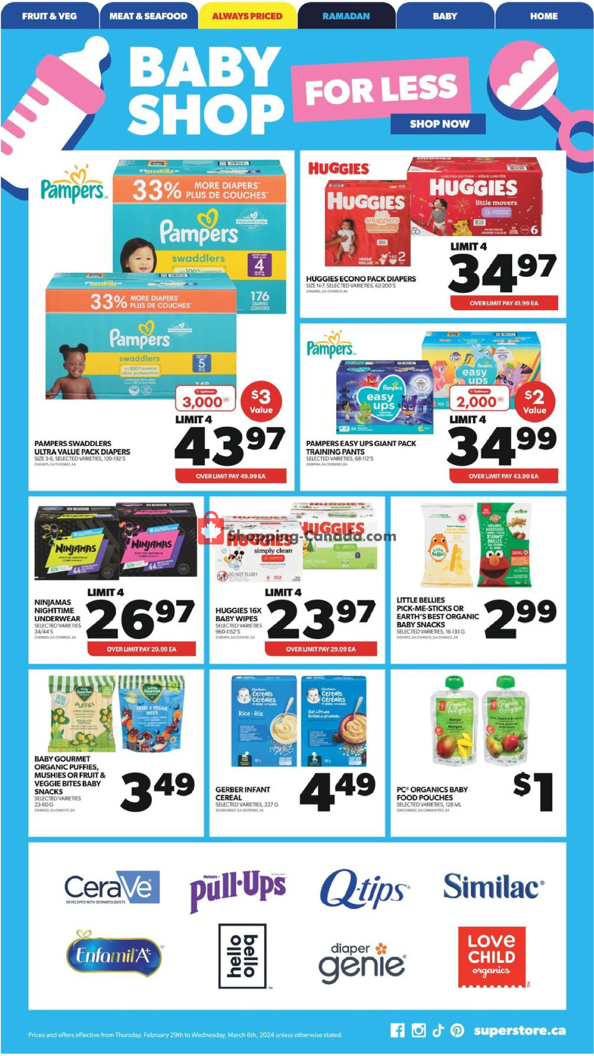 Real Canadian Superstore flyer from Thursday February 29, 2024 to Wednesday March 6, 2024 - page 23