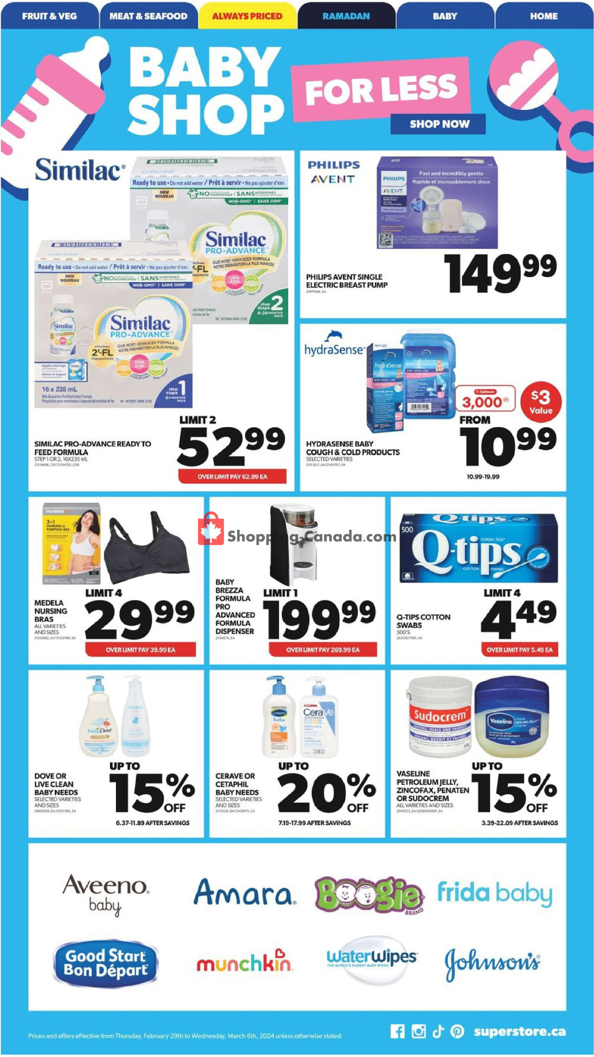 Real Canadian Superstore flyer from Thursday February 29, 2024 to Wednesday March 6, 2024 - page 24