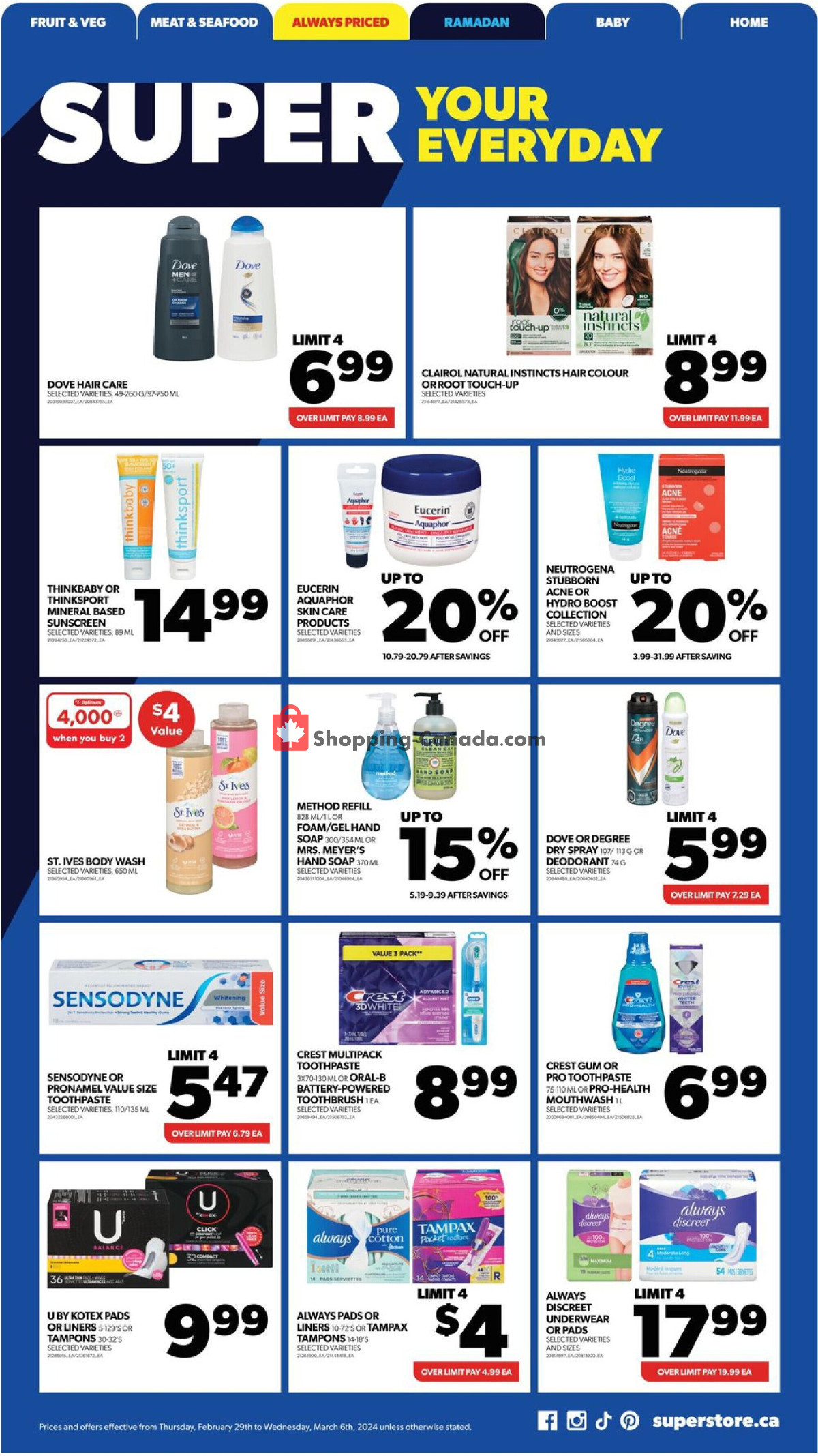 Real Canadian Superstore flyer from Thursday February 29, 2024 to Wednesday March 6, 2024 - page 25