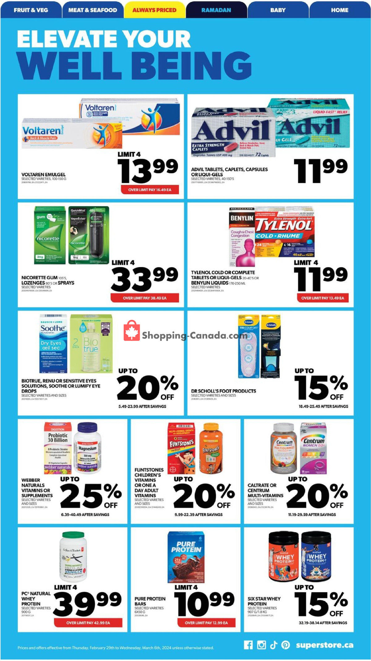 Real Canadian Superstore flyer from Thursday February 29, 2024 to Wednesday March 6, 2024 - page 26
