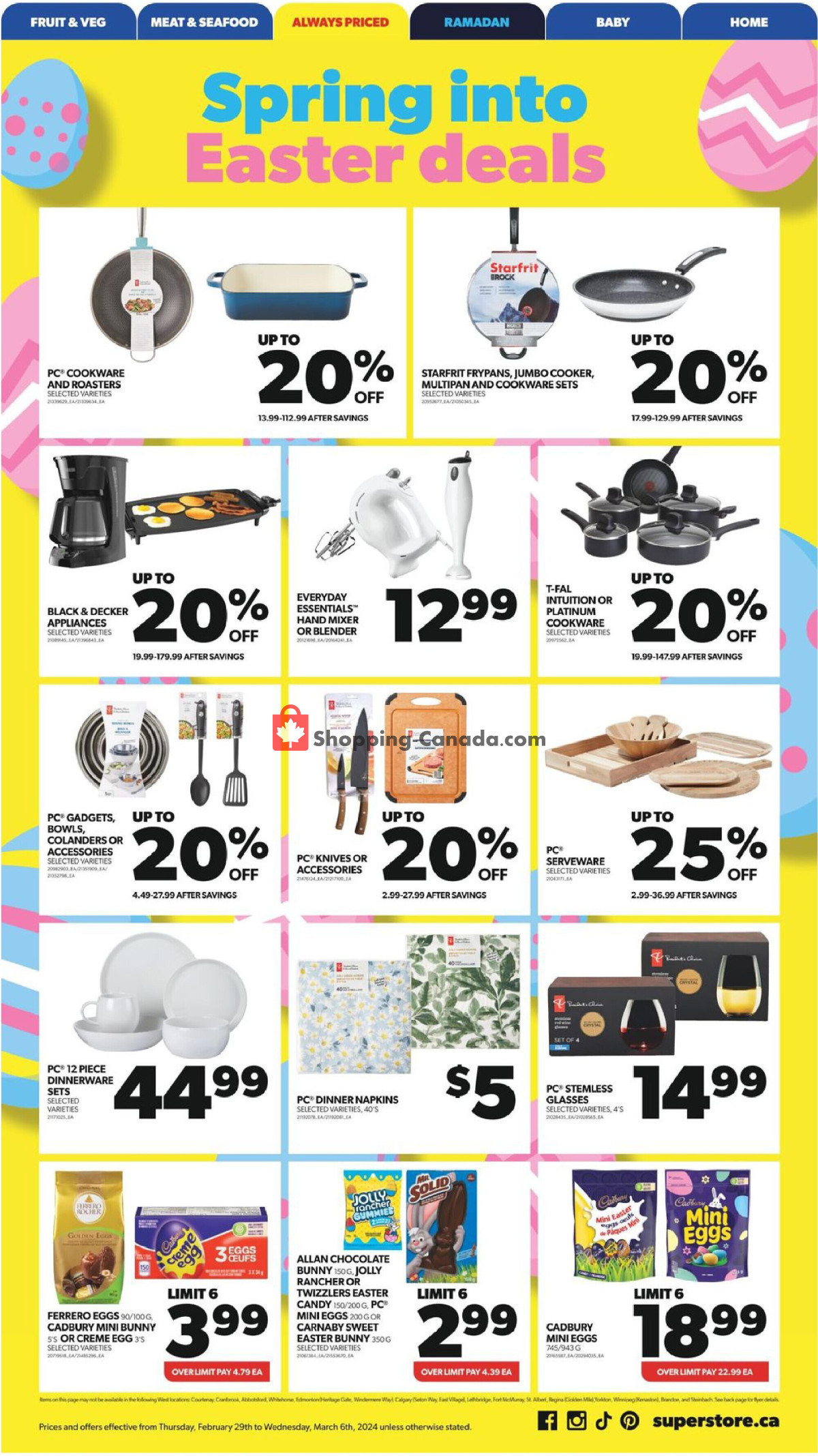Real Canadian Superstore flyer from Thursday February 29, 2024 to Wednesday March 6, 2024 - page 27