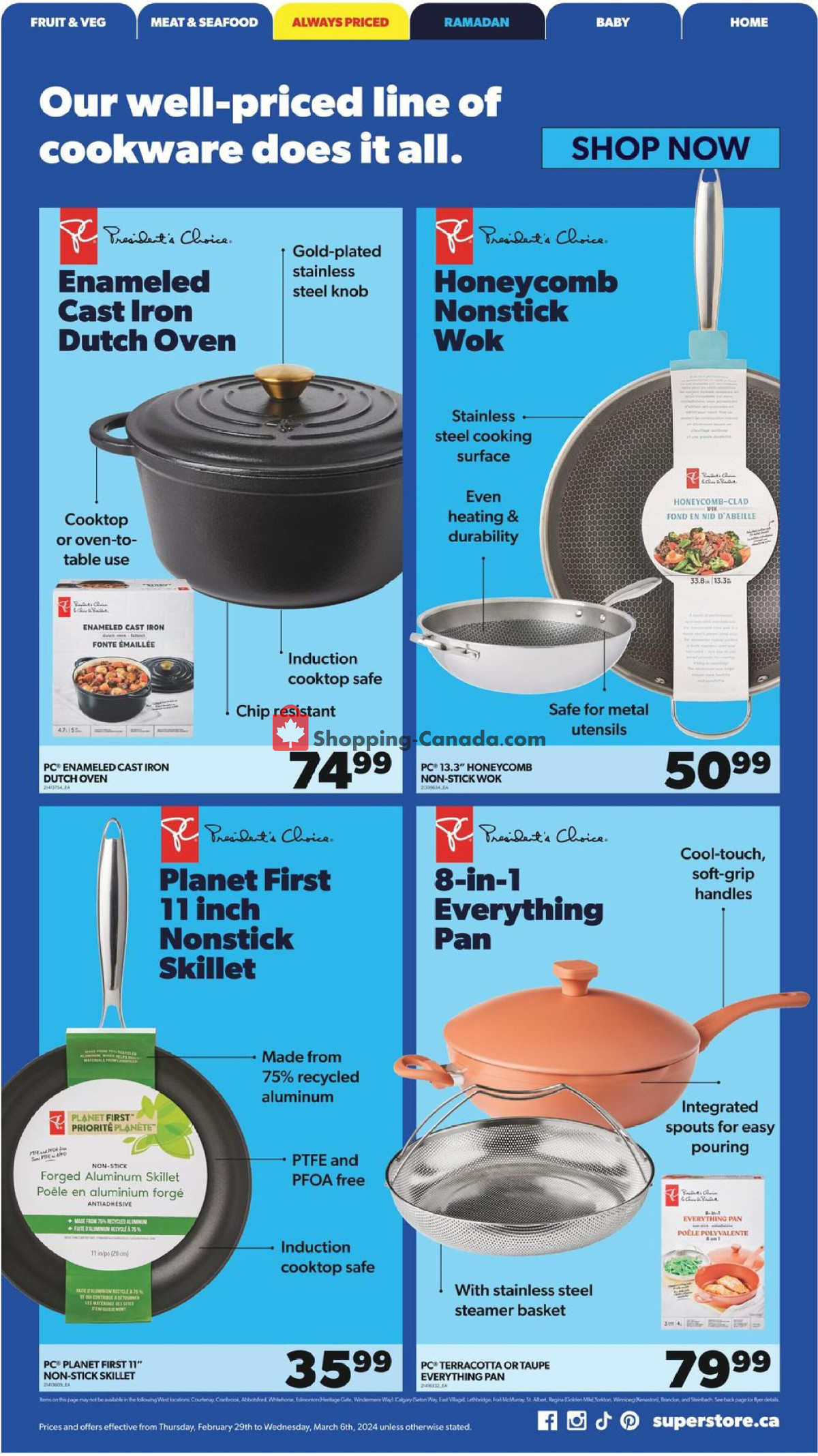 Real Canadian Superstore flyer from Thursday February 29, 2024 to Wednesday March 6, 2024 - page 28