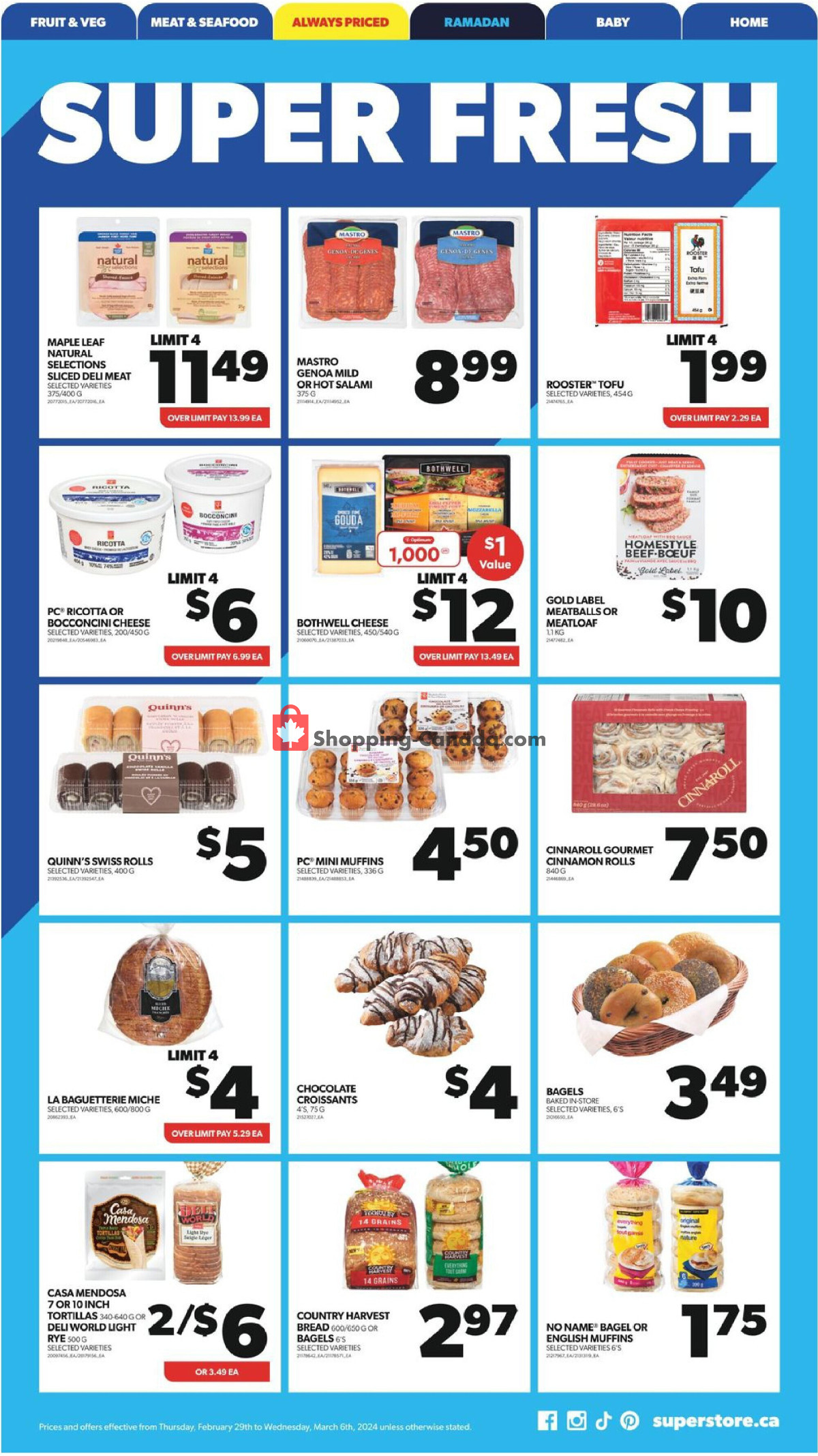Real Canadian Superstore flyer from Thursday February 29, 2024 to Wednesday March 6, 2024 - page 8