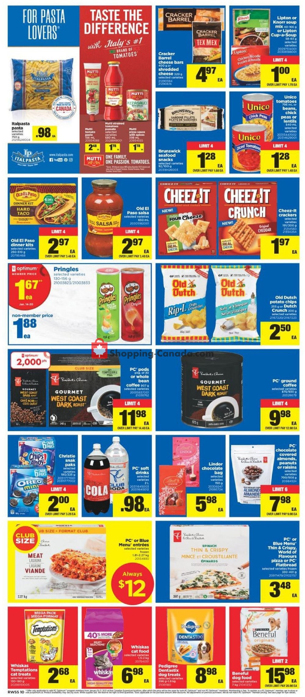 Real Canadian Superstore flyer from Friday January 15, 2021 to Thursday January 21, 2021 - page 10