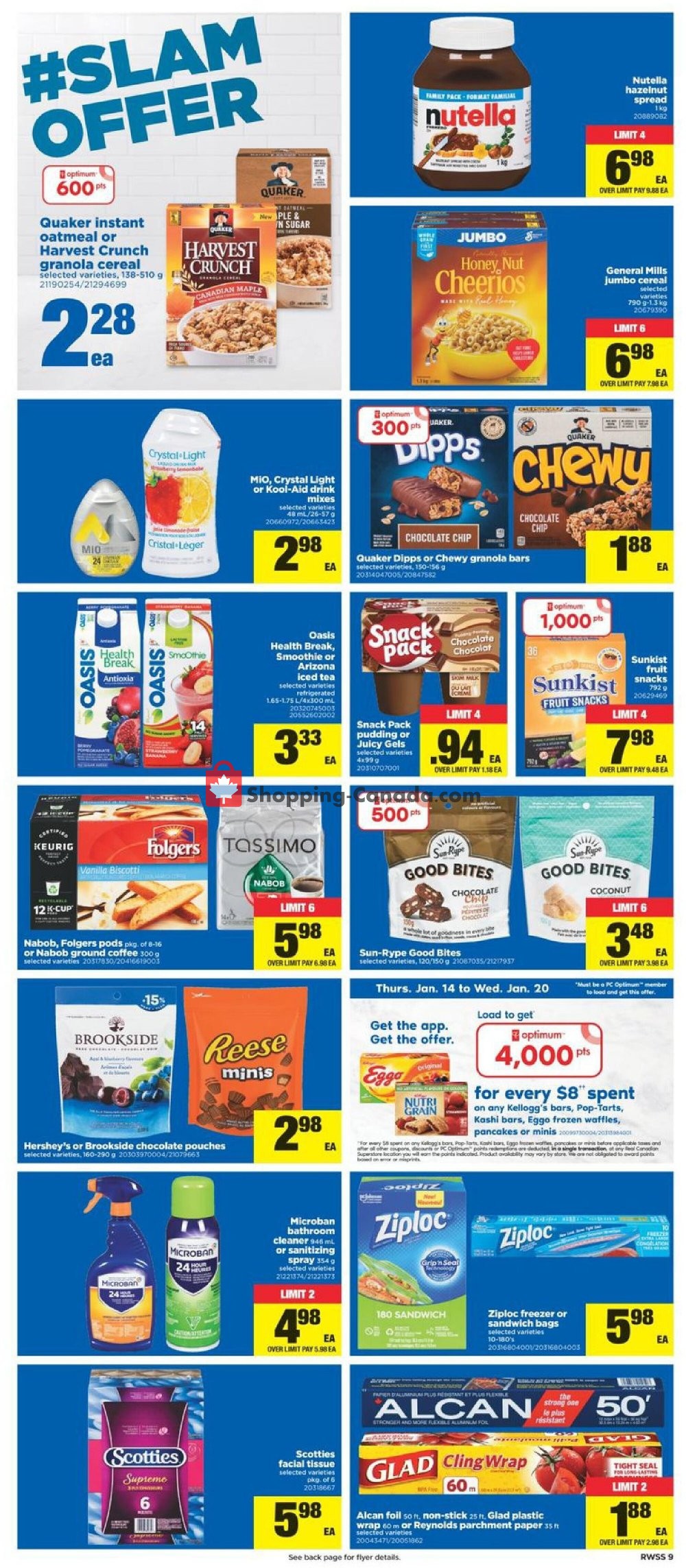 Real Canadian Superstore flyer from Friday January 15, 2021 to Thursday January 21, 2021 - page 9