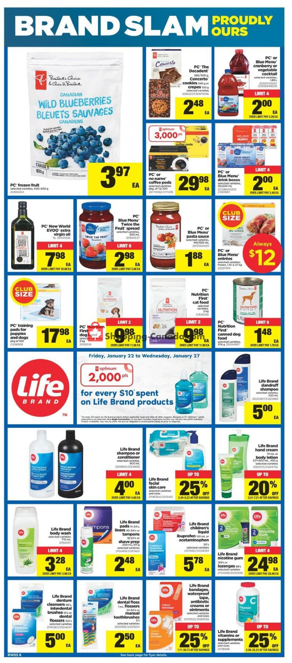 Real Canadian Superstore flyer from Friday January 22, 2021 to Wednesday January 27, 2021 - page 6