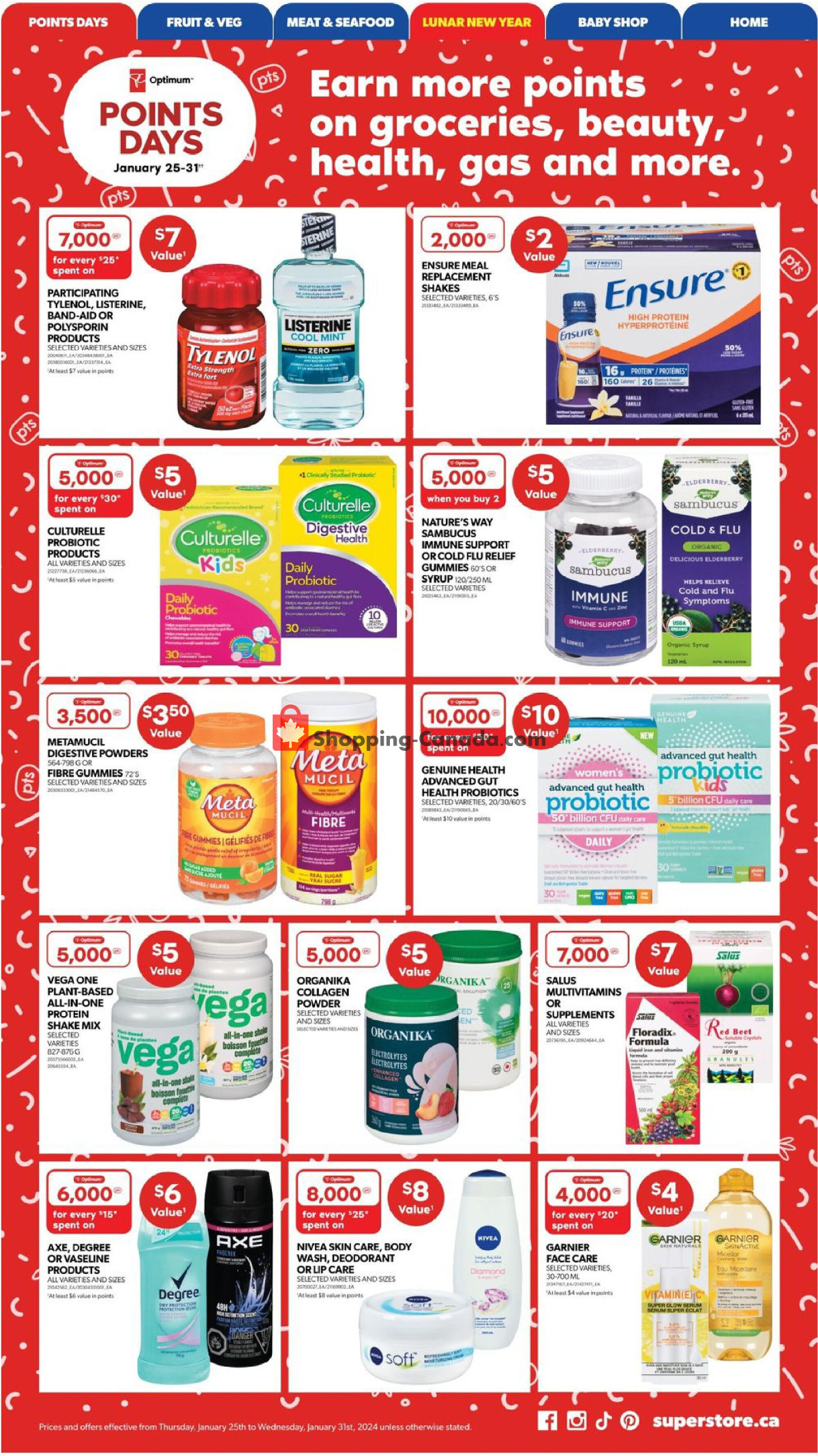 Real Canadian Superstore flyer from Thursday January 25, 2024 to Wednesday January 31, 2024 - page 11