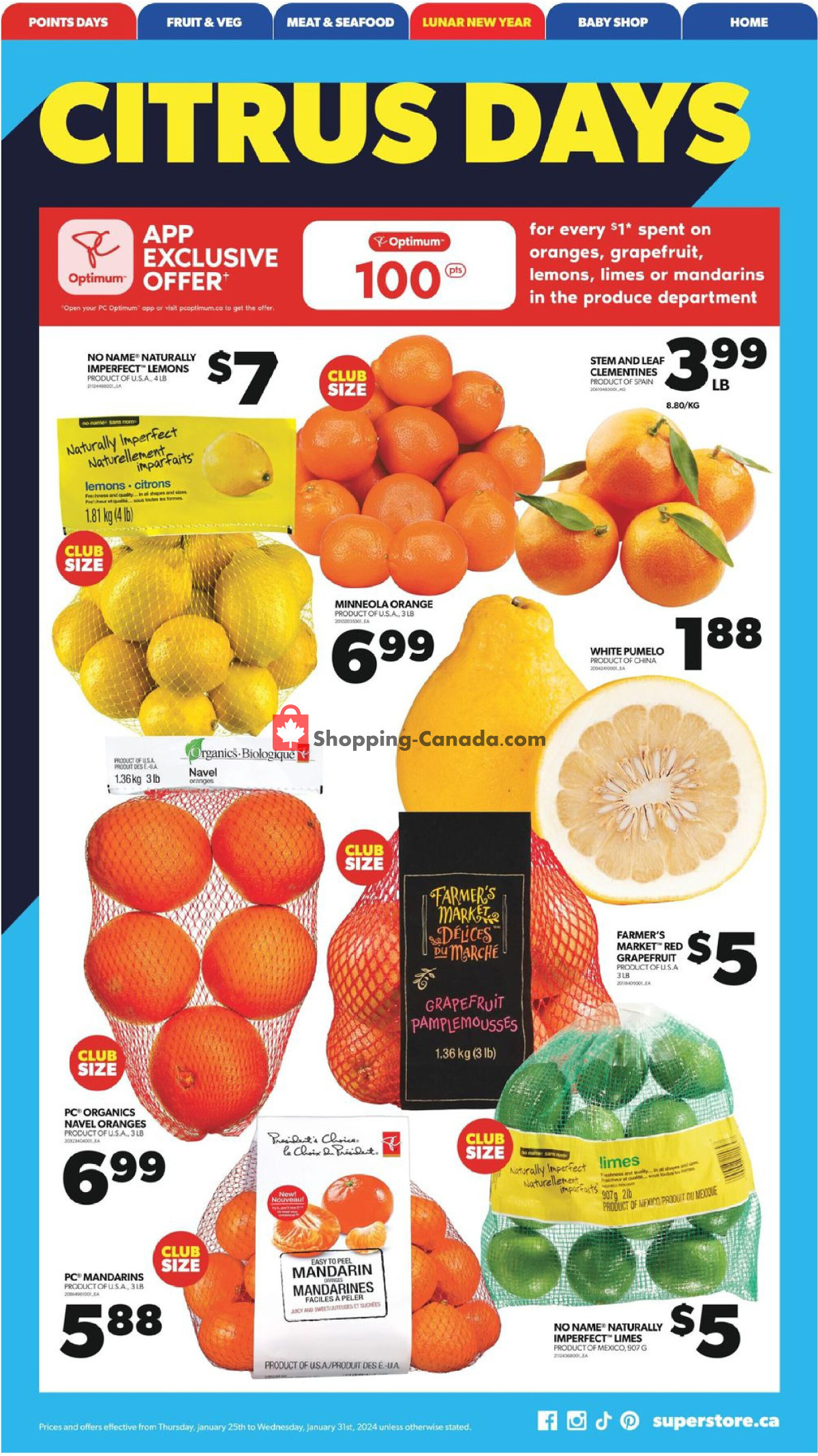 Real Canadian Superstore flyer from Thursday January 25, 2024 to Wednesday January 31, 2024 - page 17