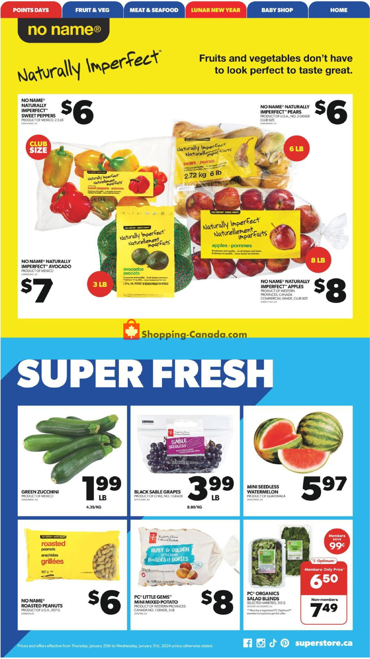 Real Canadian Superstore flyer from Thursday January 25, 2024 to Wednesday January 31, 2024 - page 18