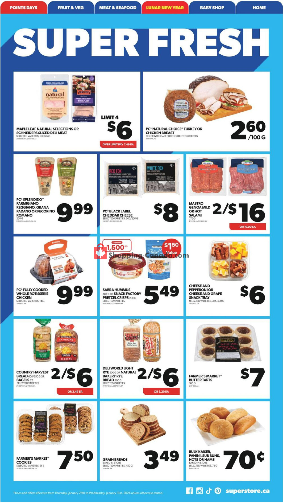Real Canadian Superstore flyer from Thursday January 25, 2024 to Wednesday January 31, 2024 - page 20