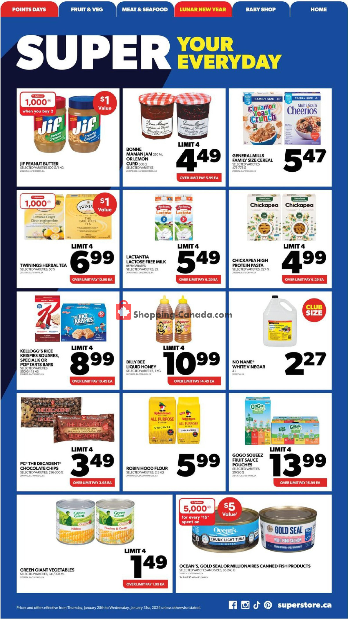 Real Canadian Superstore flyer from Thursday January 25, 2024 to Wednesday January 31, 2024 - page 21