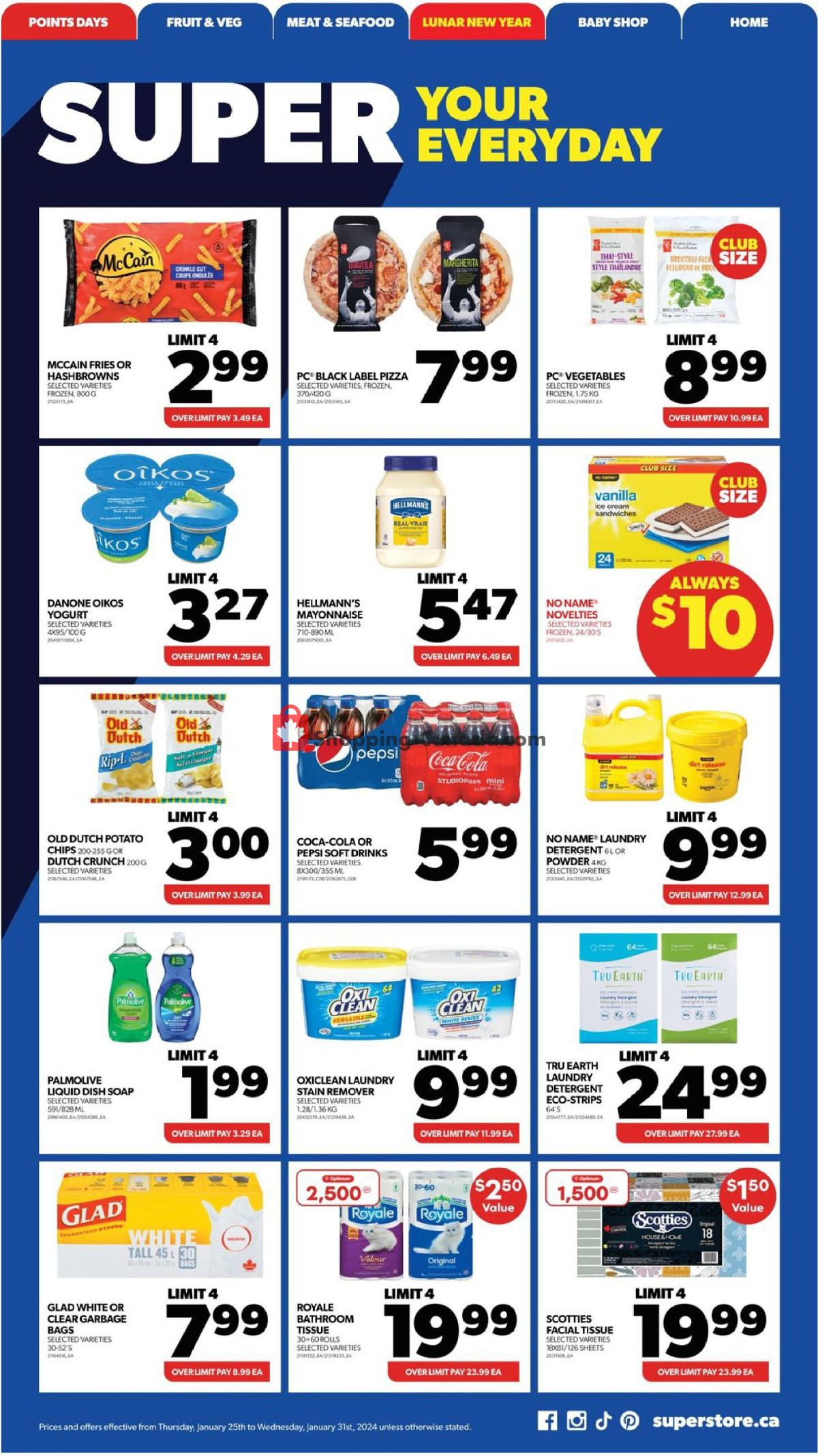 Real Canadian Superstore flyer from Thursday January 25, 2024 to Wednesday January 31, 2024 - page 24