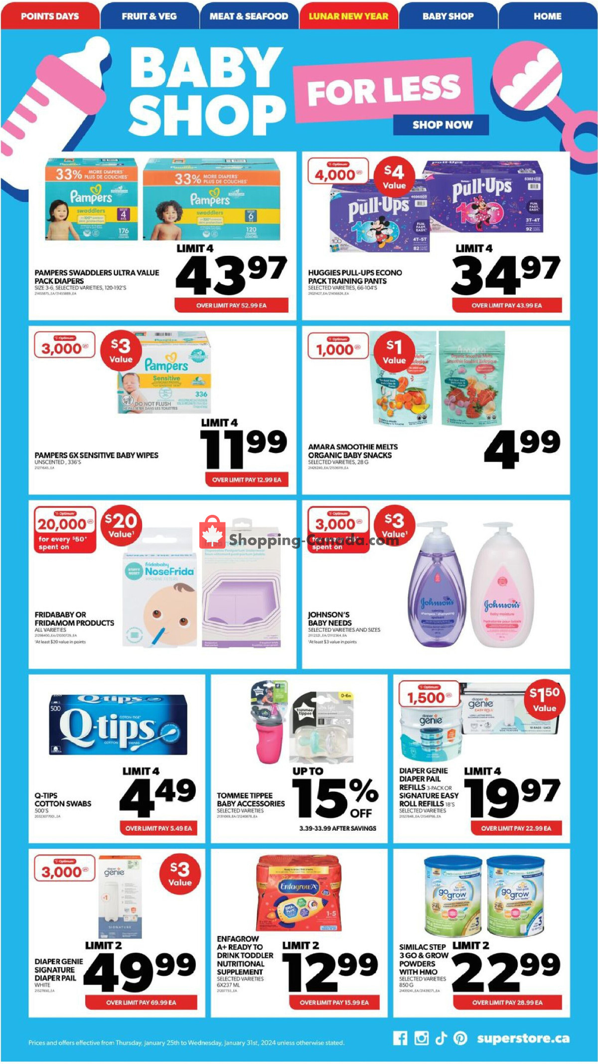 Real Canadian Superstore flyer from Thursday January 25, 2024 to Wednesday January 31, 2024 - page 28