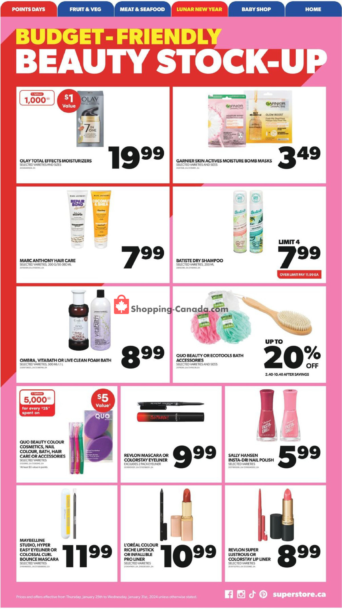 Real Canadian Superstore flyer from Thursday January 25, 2024 to Wednesday January 31, 2024 - page 29