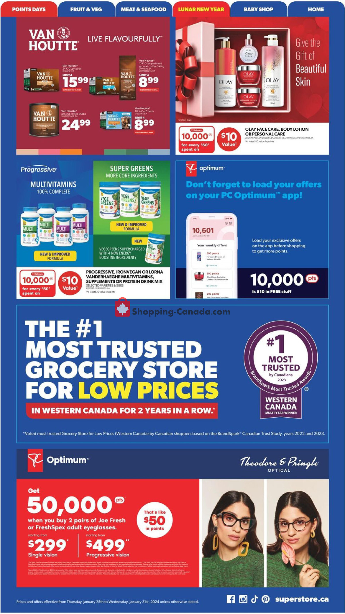 Real Canadian Superstore flyer from Thursday January 25, 2024 to Wednesday January 31, 2024 - page 33