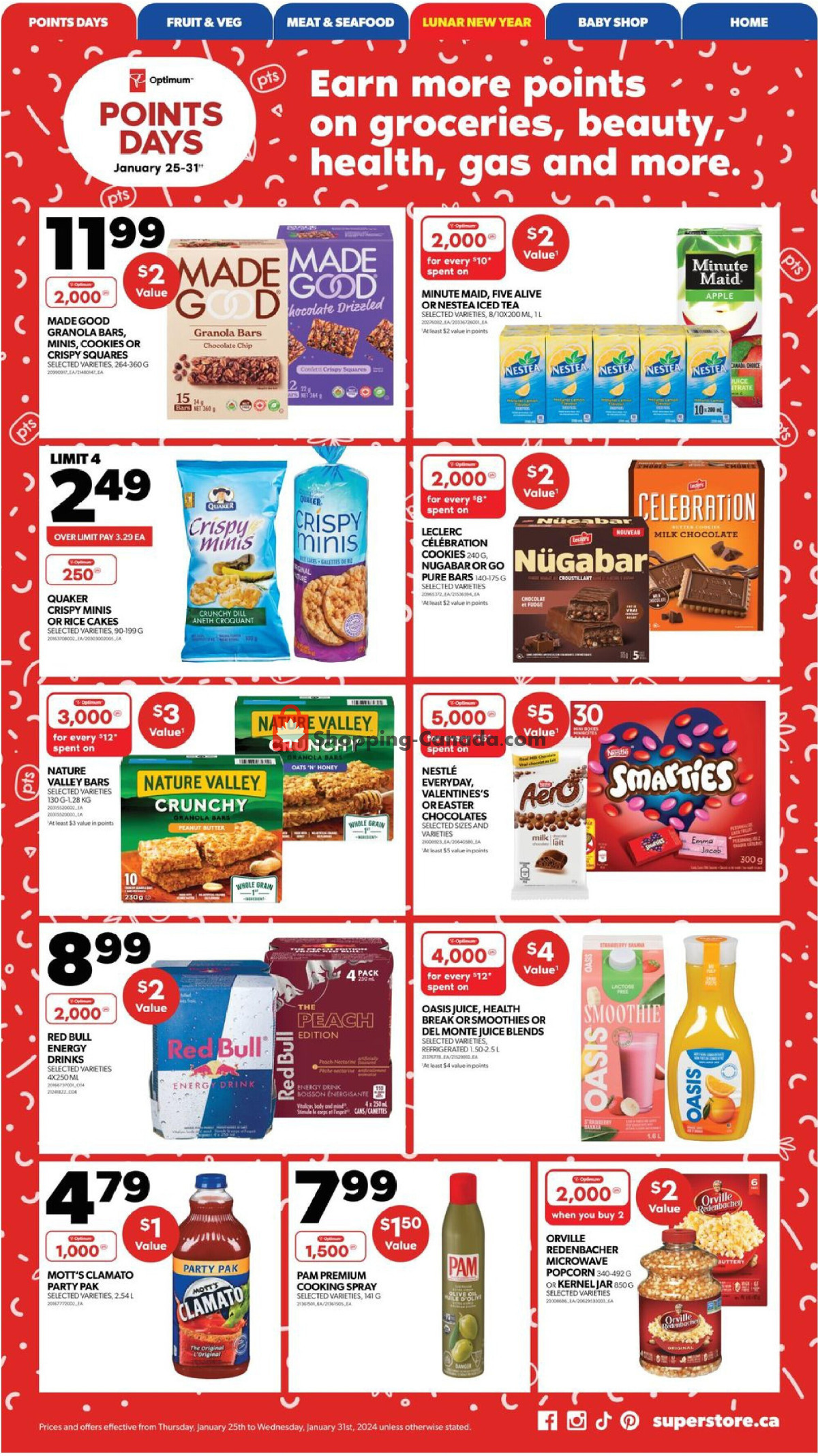 Real Canadian Superstore flyer from Thursday January 25, 2024 to Wednesday January 31, 2024 - page 7