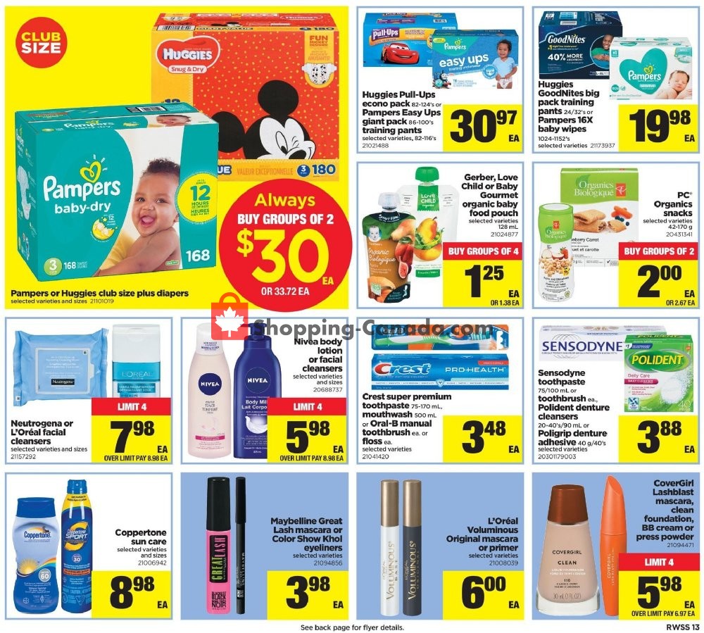 Real Canadian Superstore flyer from Friday July 12, 2019 to Thursday July 18, 2019 - page 13