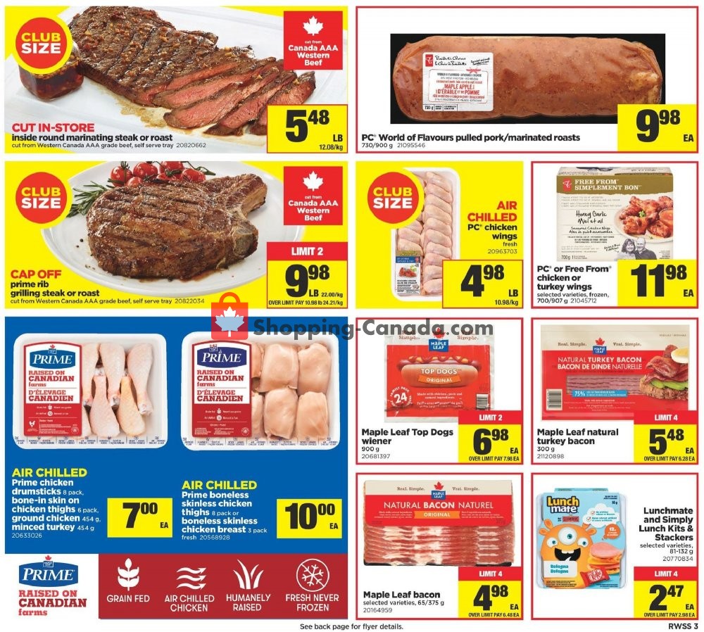 Real Canadian Superstore flyer from Friday July 12, 2019 to Thursday July 18, 2019 - page 3