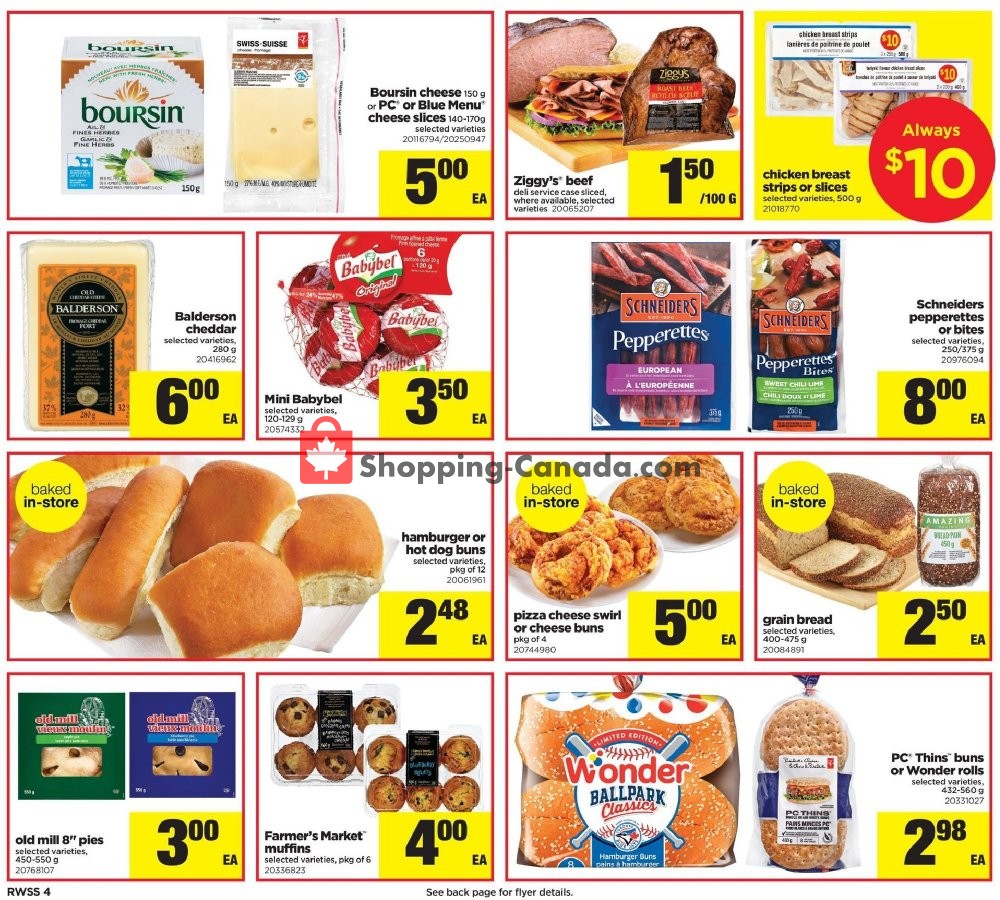 Real Canadian Superstore flyer from Friday July 12, 2019 to Thursday July 18, 2019 - page 4