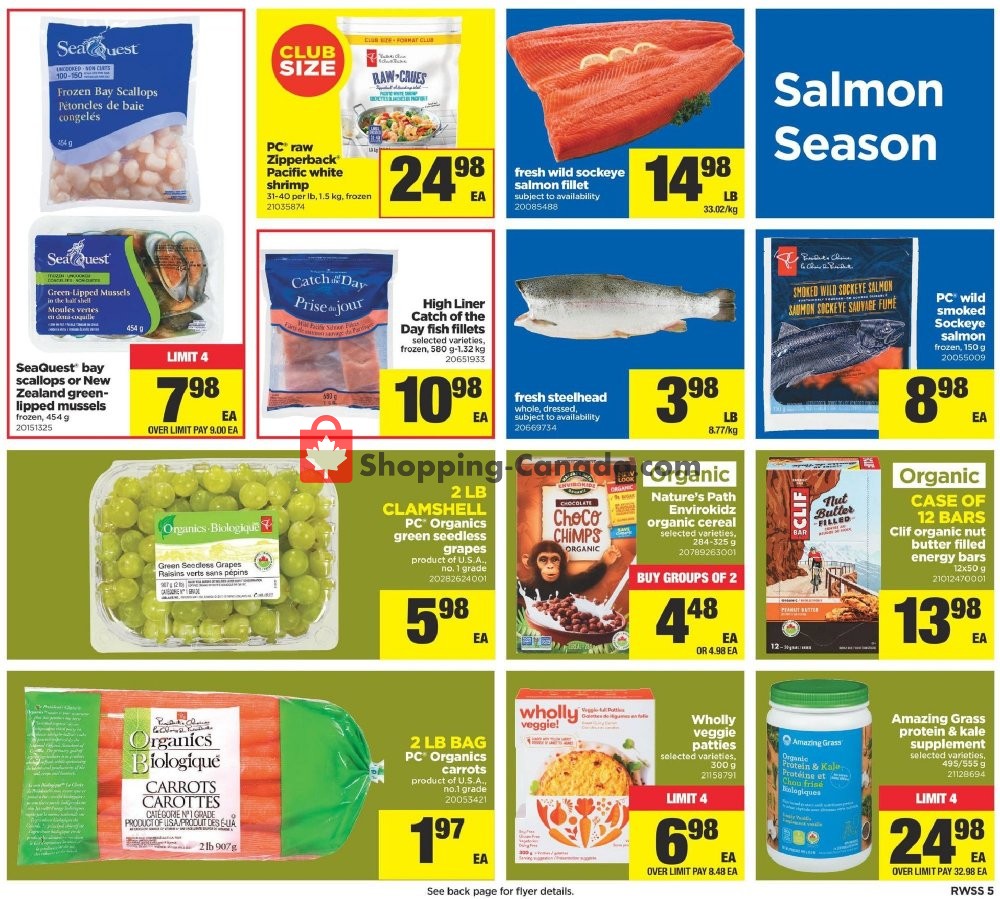 Real Canadian Superstore flyer from Friday July 12, 2019 to Thursday July 18, 2019 - page 5