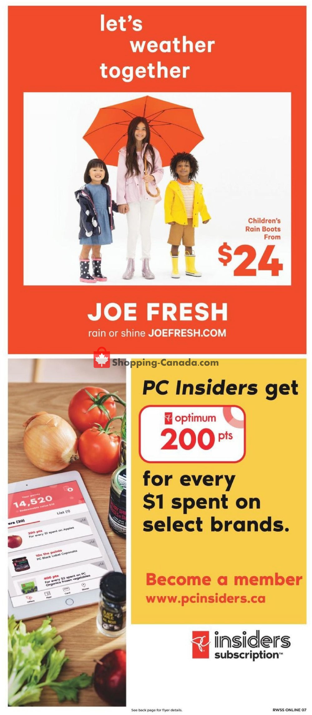 Real Canadian Superstore Canada, flyer (Special Offer West) March